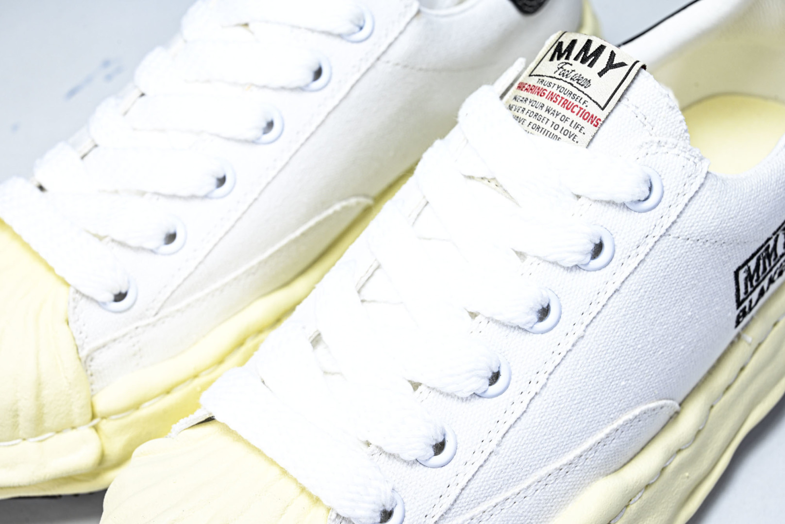 MMY 尺码35-46纯原版出品-MIHARA YASUHIRO 三原康裕 经典裸色帆布溶解鞋CX068
