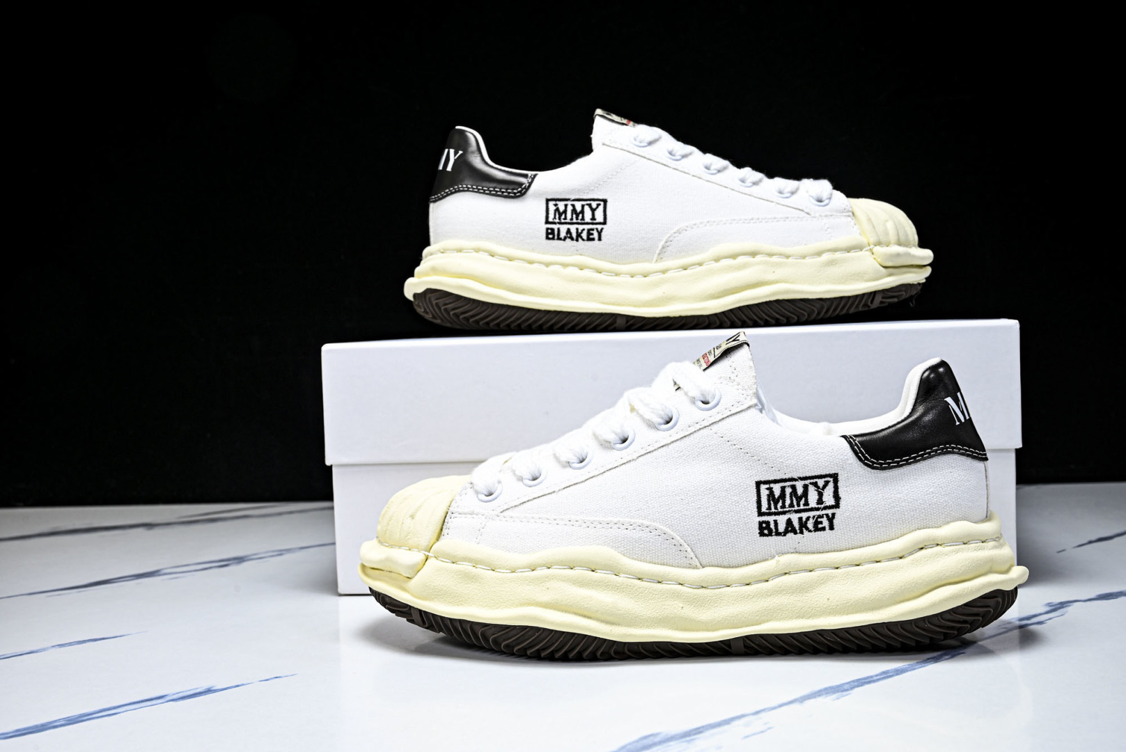 MMY 尺码35-46纯原版出品-MIHARA YASUHIRO 三原康裕 经典裸色帆布溶解鞋CX068