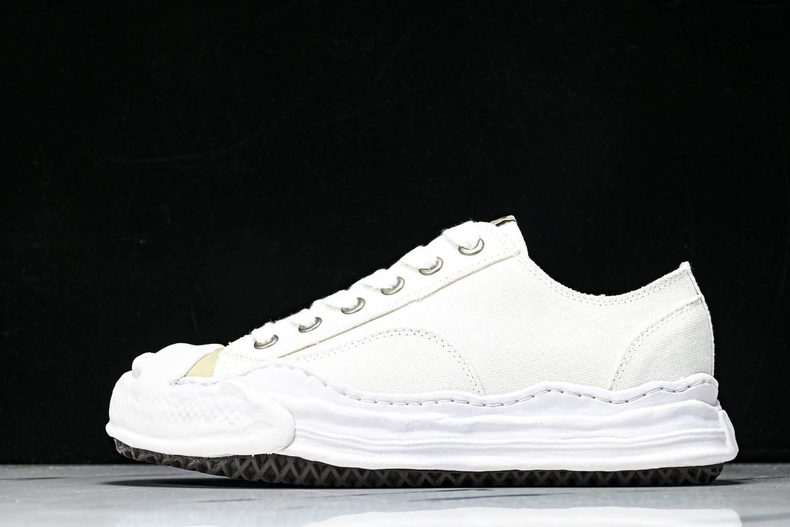 MMY 尺码35-46纯原版出品-MIHARA YASUHIRO 三原康裕 经典裸色帆布溶解鞋KKX16