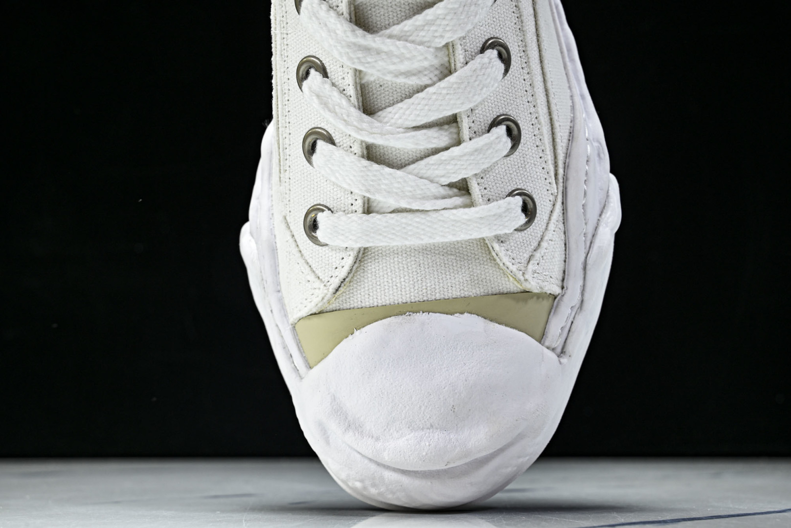 MMY 尺码35-46纯原版出品-MIHARA YASUHIRO 三原康裕 经典裸色帆布溶解鞋KKX16