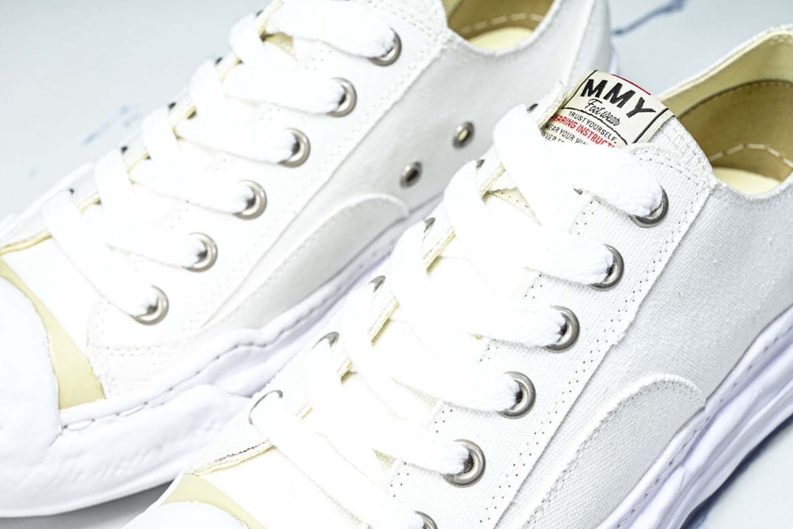 MMY 尺码35-46纯原版出品-MIHARA YASUHIRO 三原康裕 经典裸色帆布溶解鞋KKX16