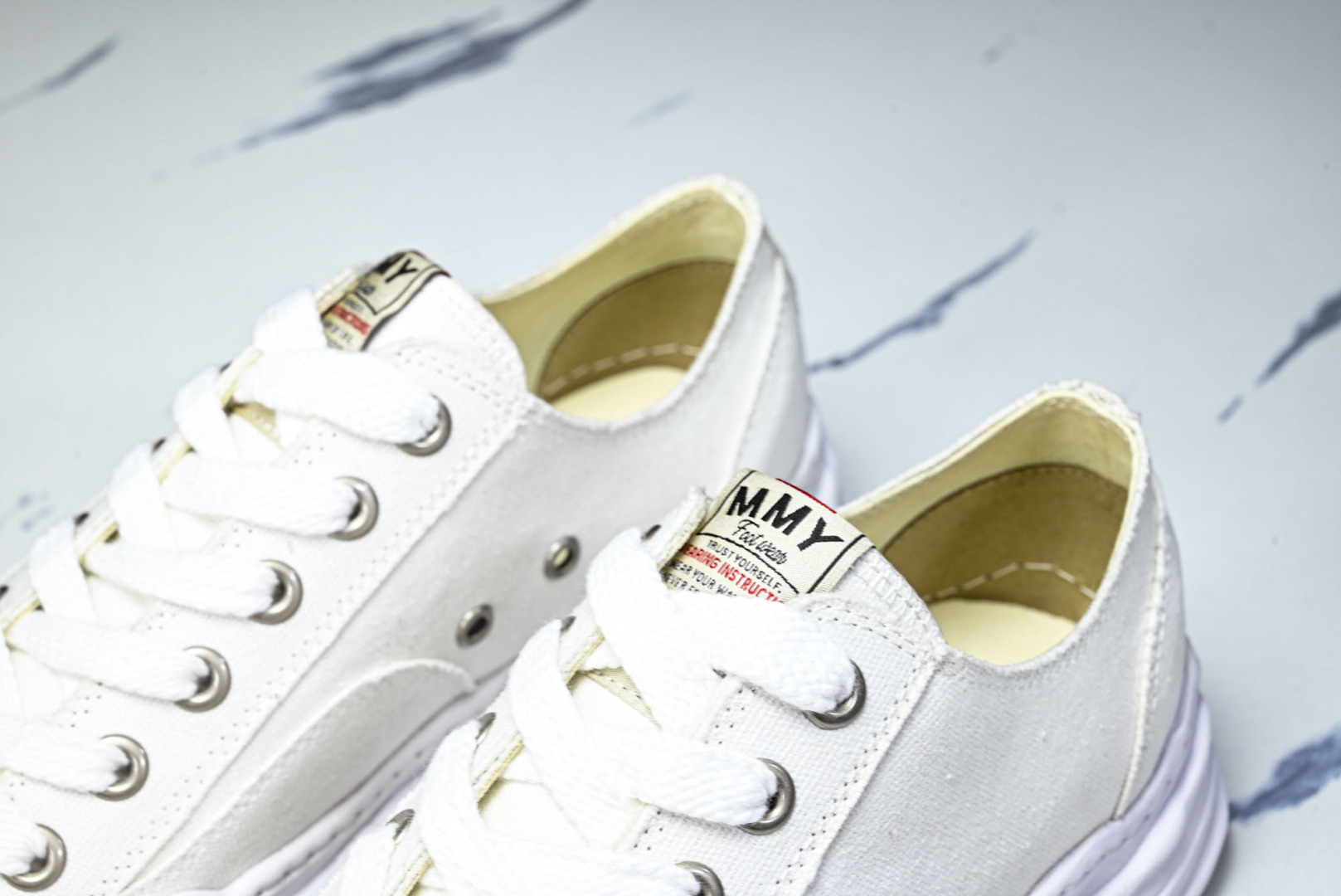 MMY 尺码35-46纯原版出品-MIHARA YASUHIRO 三原康裕 经典裸色帆布溶解鞋KKX16