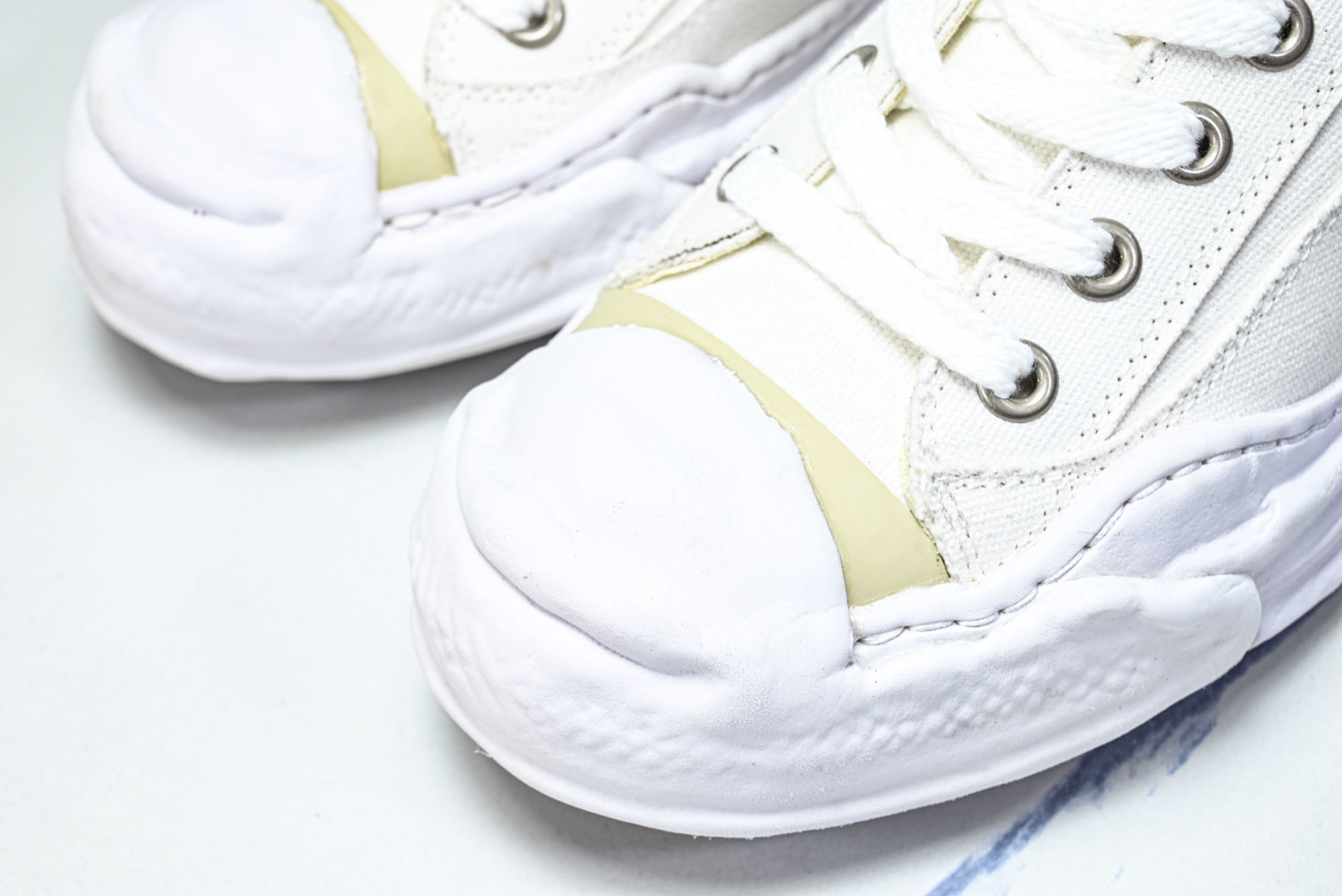 MMY 尺码35-46纯原版出品-MIHARA YASUHIRO 三原康裕 经典裸色帆布溶解鞋KKX16