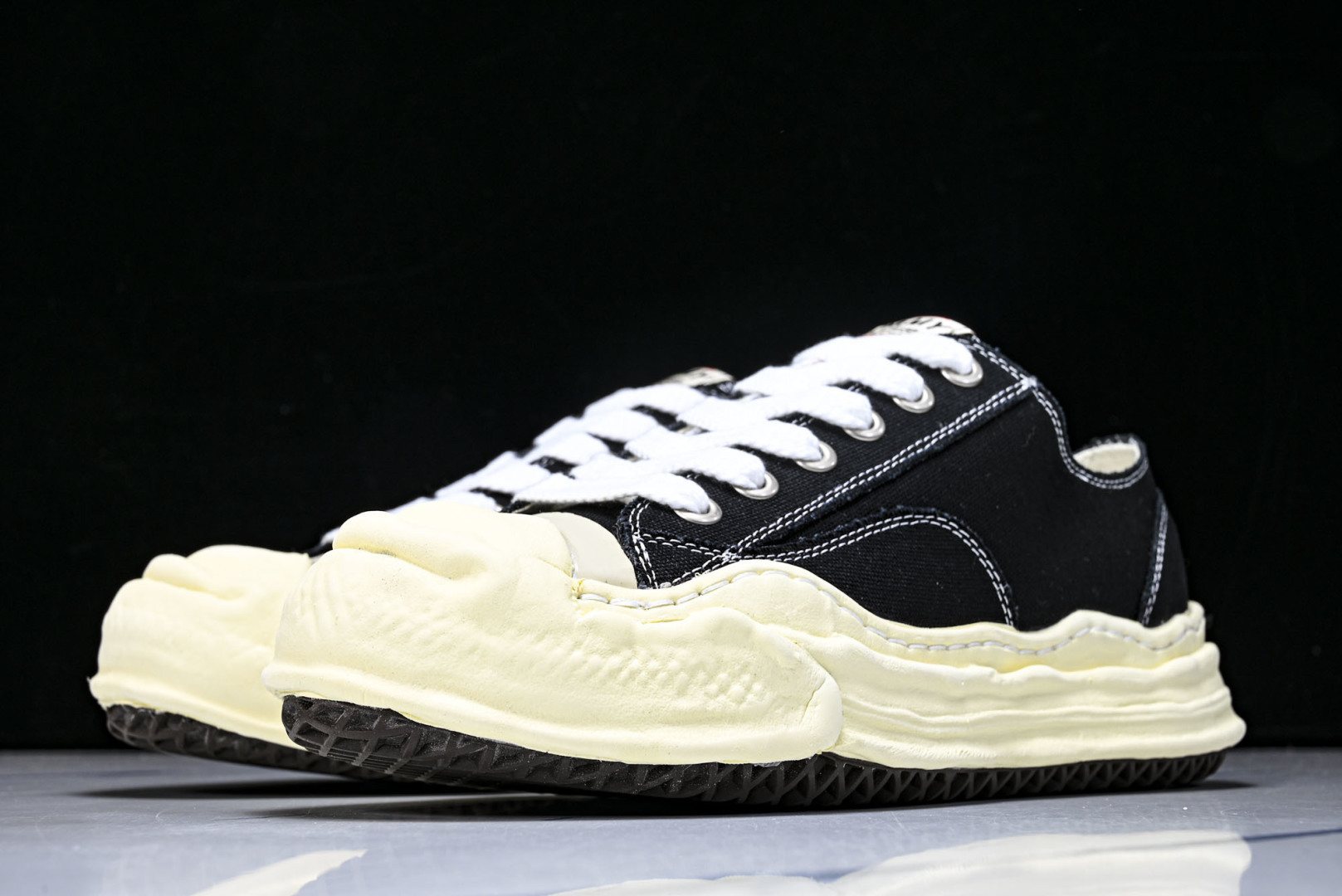 MMY 尺码35-46纯原版出品-MIHARA YASUHIRO 三原康裕 经典裸色帆布溶解鞋KKX16