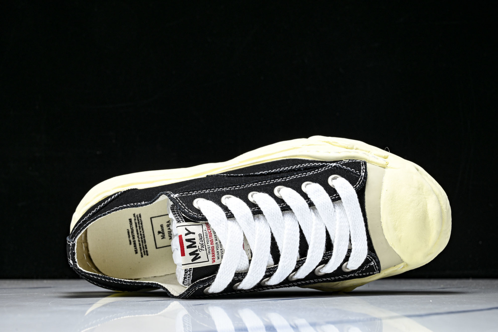 MMY 尺码35-46纯原版出品-MIHARA YASUHIRO 三原康裕 经典裸色帆布溶解鞋KKX16