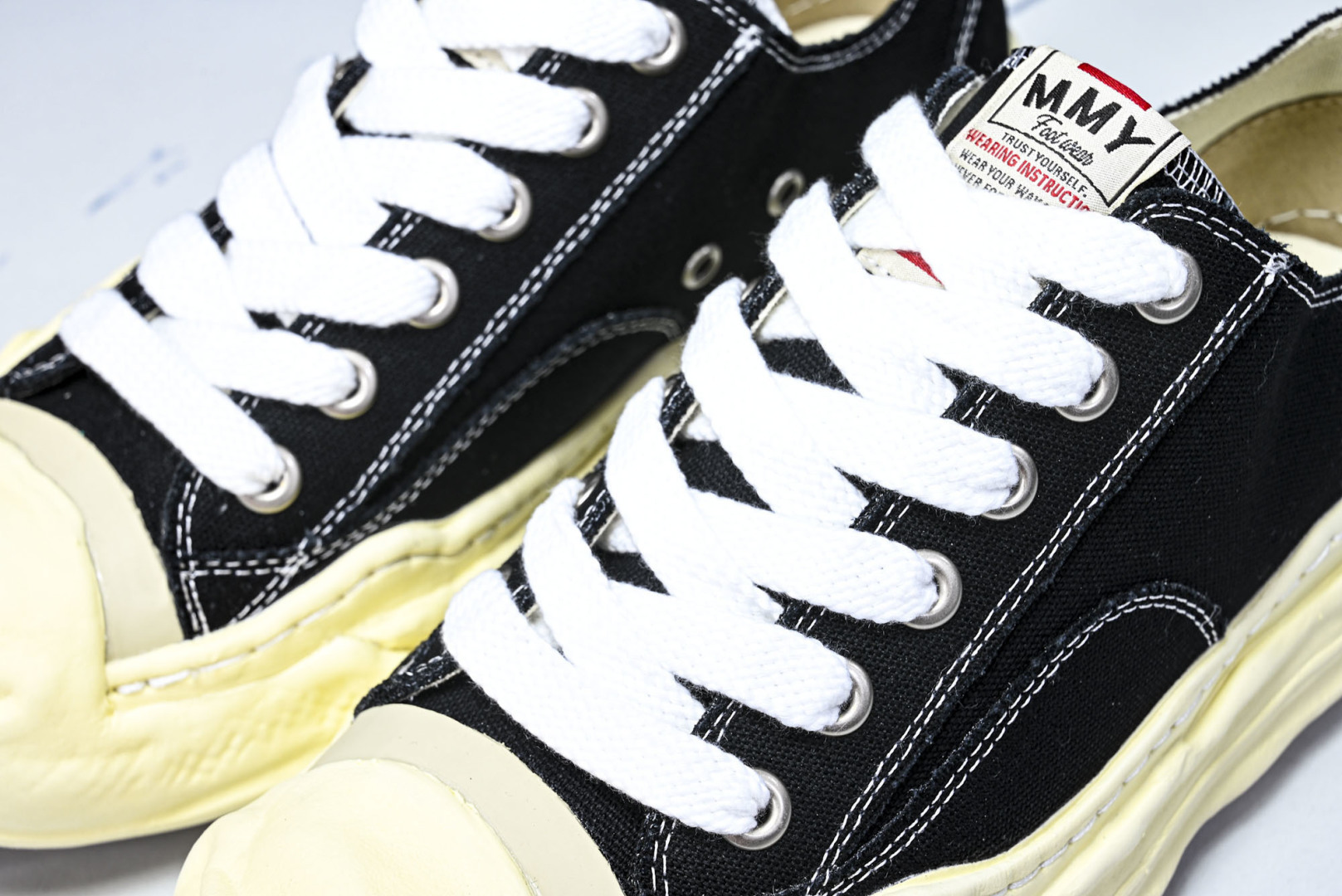 MMY 尺码35-46纯原版出品-MIHARA YASUHIRO 三原康裕 经典裸色帆布溶解鞋KKX16