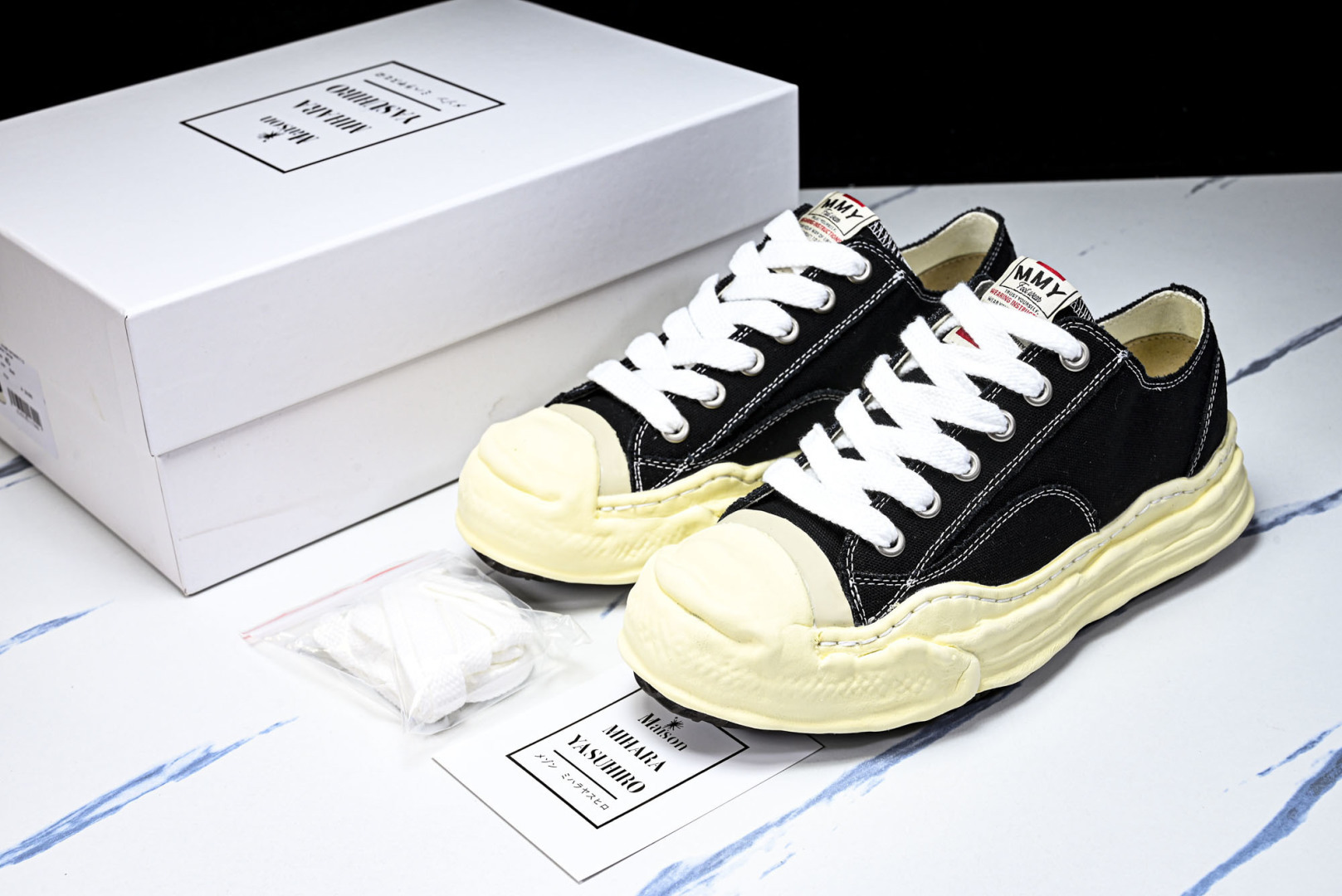 MMY 尺码35-46纯原版出品-MIHARA YASUHIRO 三原康裕 经典裸色帆布溶解鞋KKX16