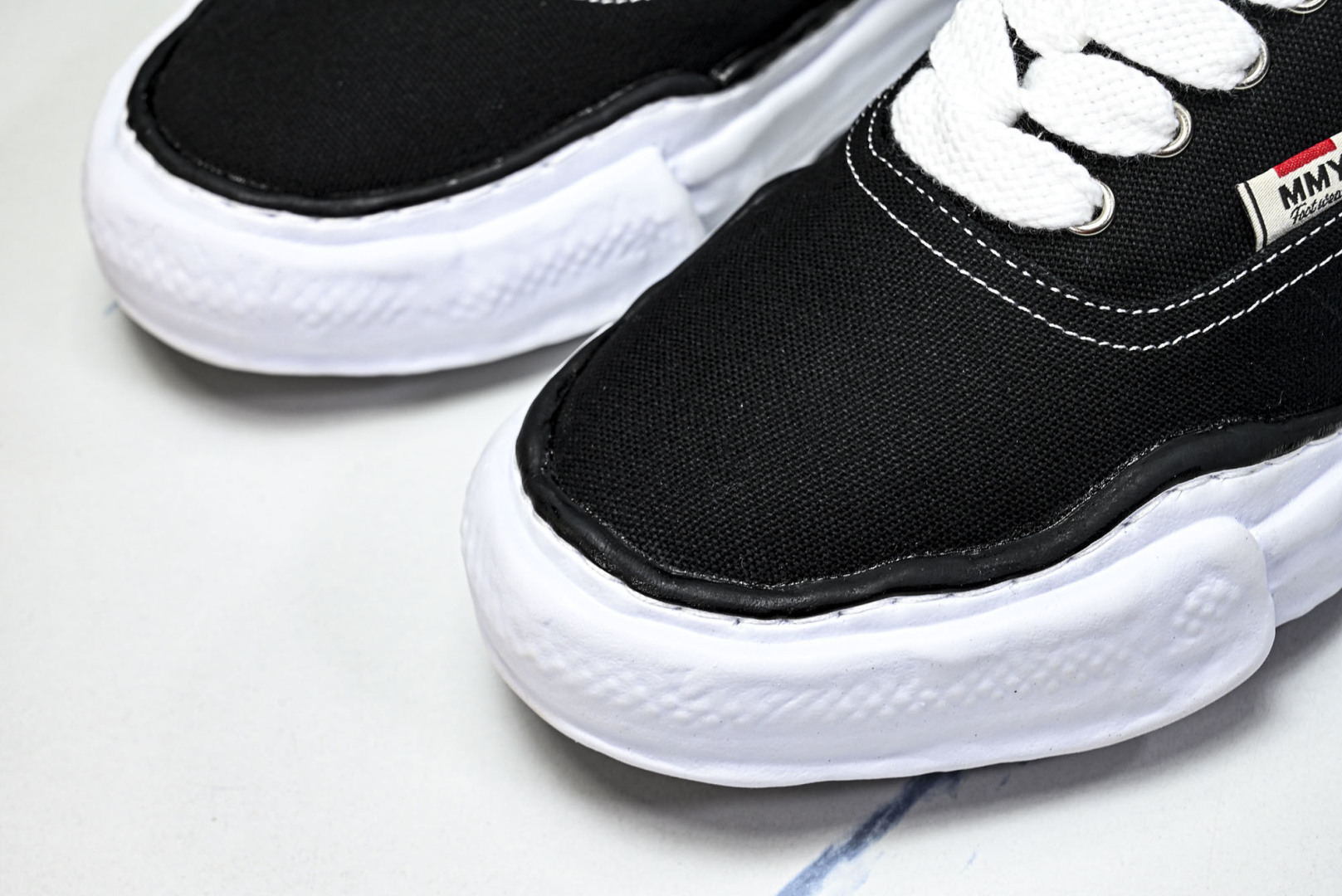 MMY 尺码35-46纯原版出品-MIHARA YASUHIRO 三原康裕 经典裸色帆布溶解鞋YB128