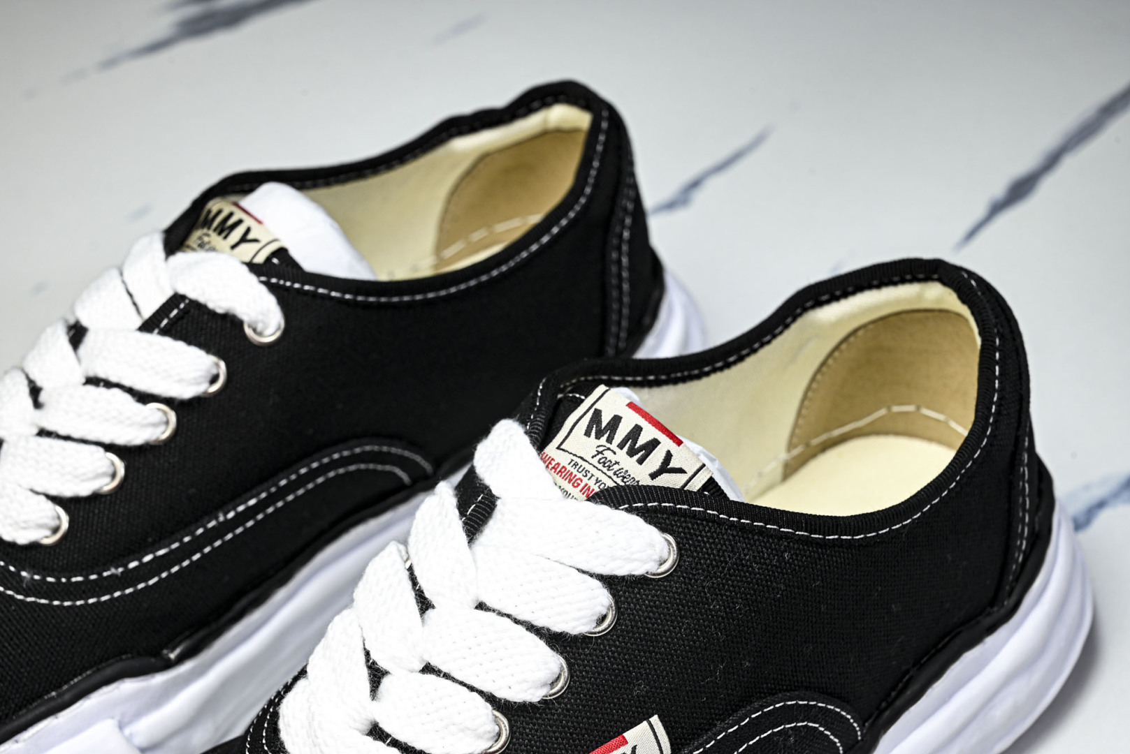 MMY 尺码35-46纯原版出品-MIHARA YASUHIRO 三原康裕 经典裸色帆布溶解鞋YB128