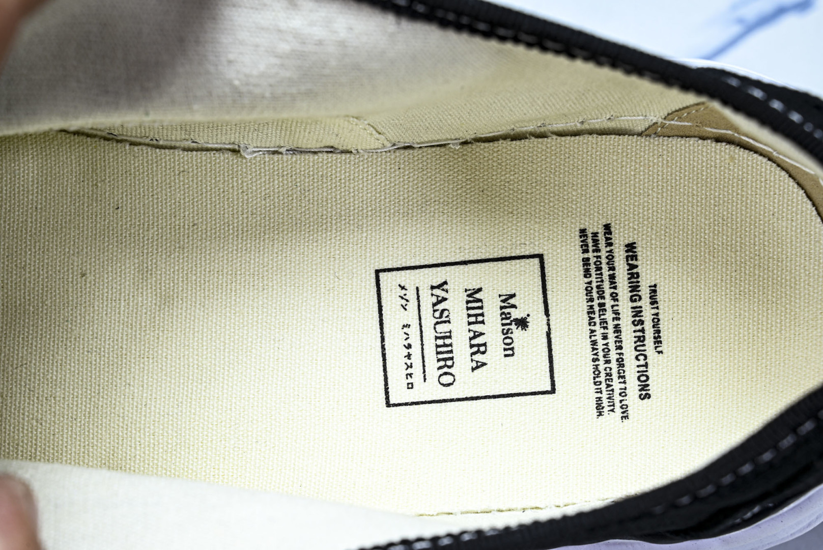 MMY 尺码35-46纯原版出品-MIHARA YASUHIRO 三原康裕 经典裸色帆布溶解鞋YB128