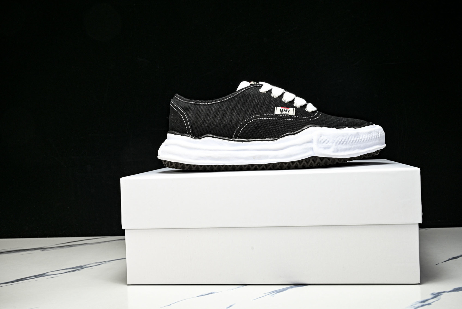 MMY 尺码35-46纯原版出品-MIHARA YASUHIRO 三原康裕 经典裸色帆布溶解鞋YB128