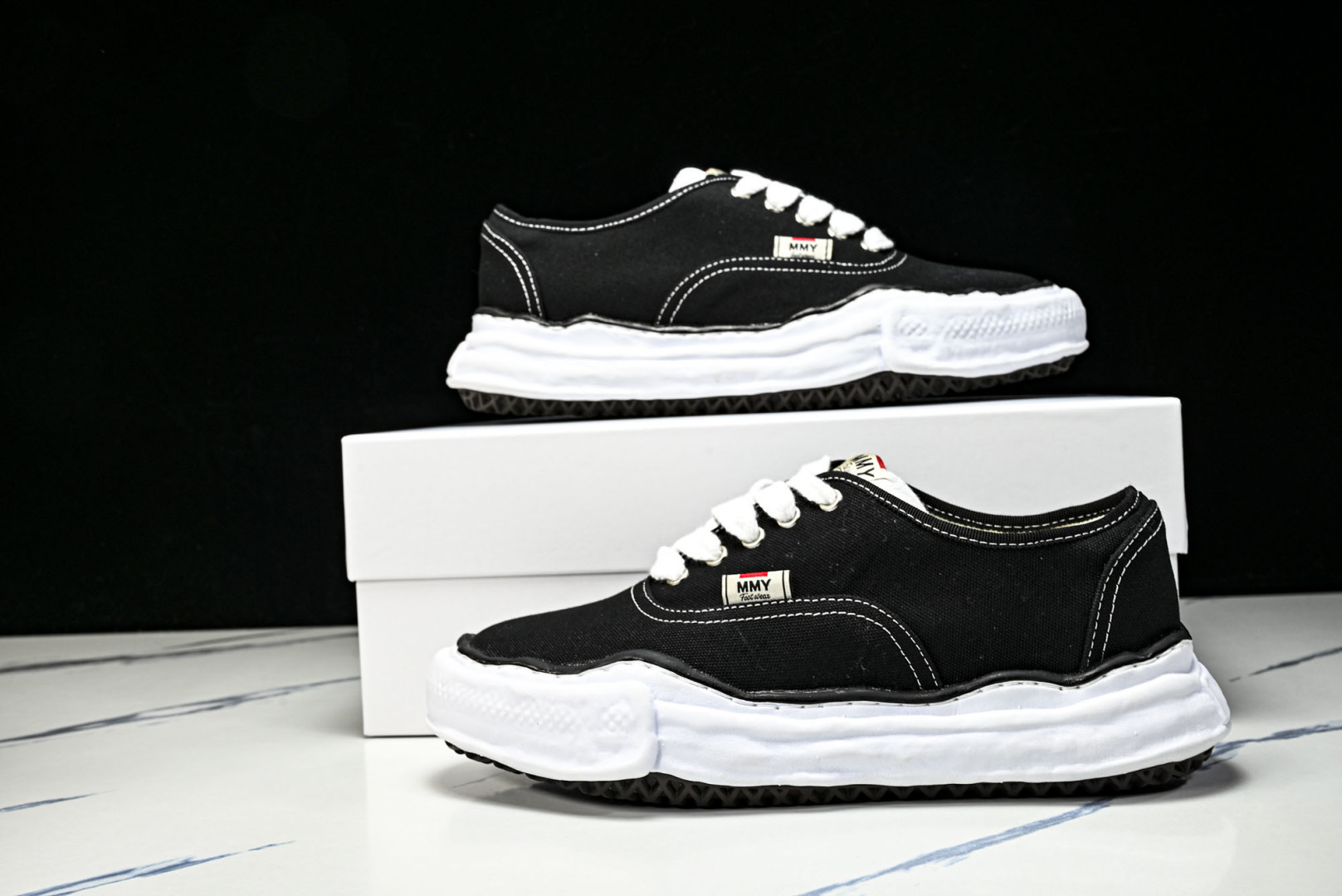 MMY 尺码35-46纯原版出品-MIHARA YASUHIRO 三原康裕 经典裸色帆布溶解鞋YB128