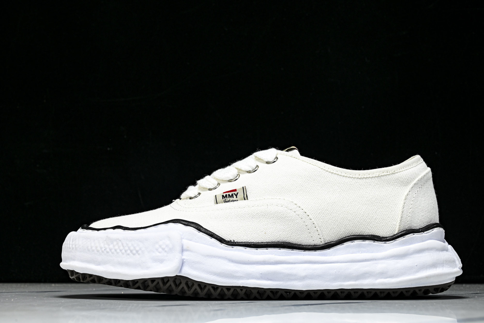 MMY 尺码35-46纯原版出品-MIHARA YASUHIRO 三原康裕 经典裸色帆布溶解鞋YB128