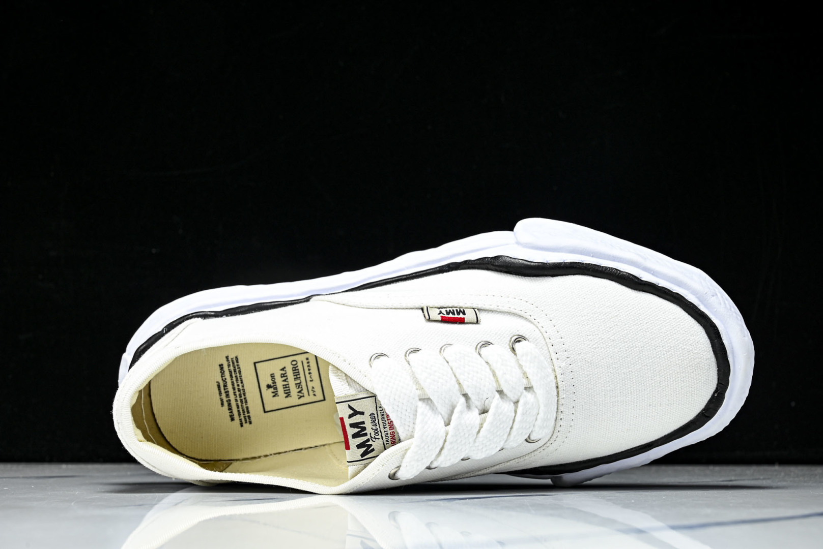 MMY 尺码35-46纯原版出品-MIHARA YASUHIRO 三原康裕 经典裸色帆布溶解鞋YB128