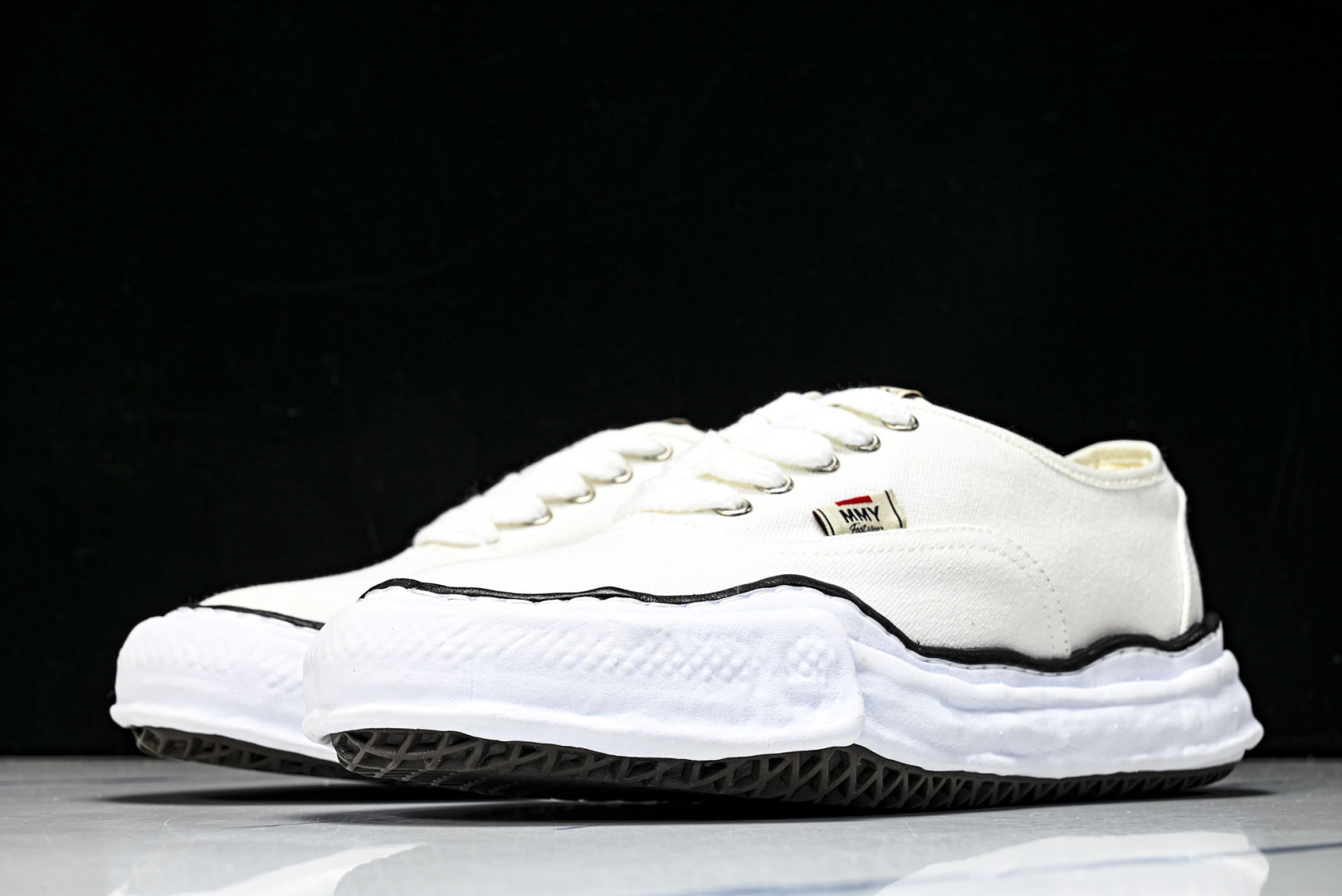 MMY 尺码35-46纯原版出品-MIHARA YASUHIRO 三原康裕 经典裸色帆布溶解鞋YB128