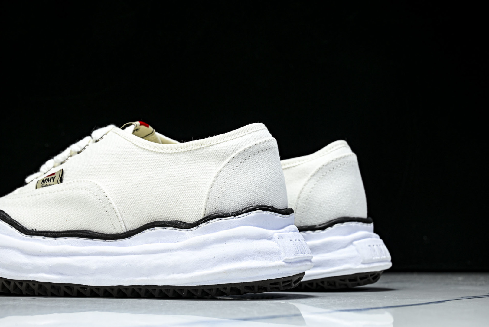 MMY 尺码35-46纯原版出品-MIHARA YASUHIRO 三原康裕 经典裸色帆布溶解鞋YB128