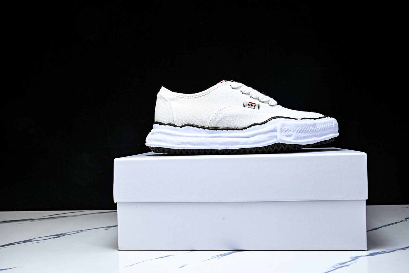 MMY 尺码35-46纯原版出品-MIHARA YASUHIRO 三原康裕 经典裸色帆布溶解鞋YB128