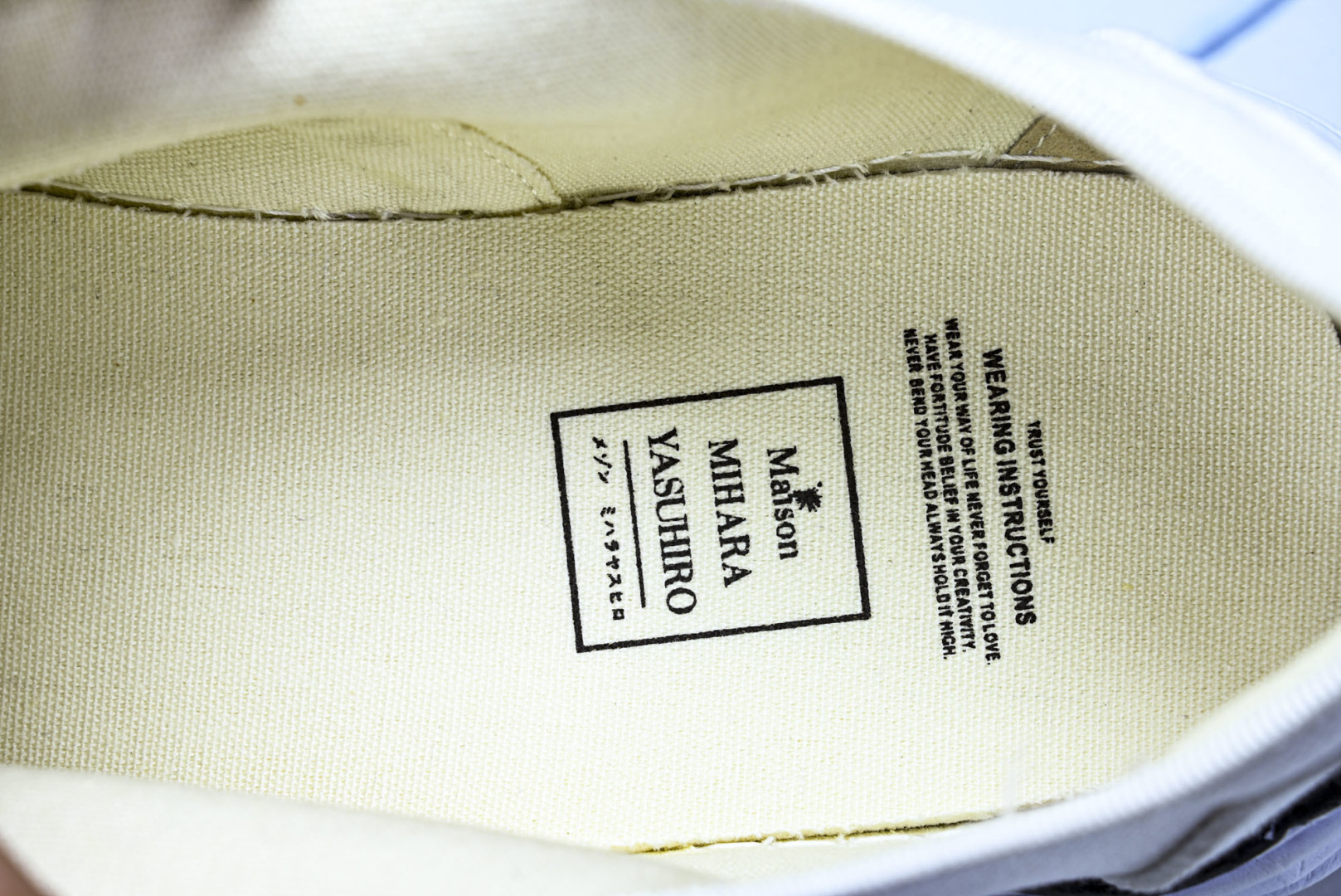 MMY 尺码35-46纯原版出品-MIHARA YASUHIRO 三原康裕 经典裸色帆布溶解鞋YB128