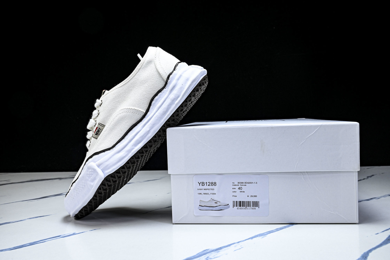 MMY 尺码35-46纯原版出品-MIHARA YASUHIRO 三原康裕 经典裸色帆布溶解鞋YB128