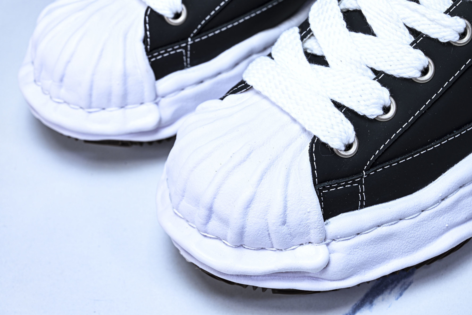 MMY 尺码35-46纯原版出品-MIHARA YASUHIRO 三原康裕 经典裸色帆布溶解鞋N0685