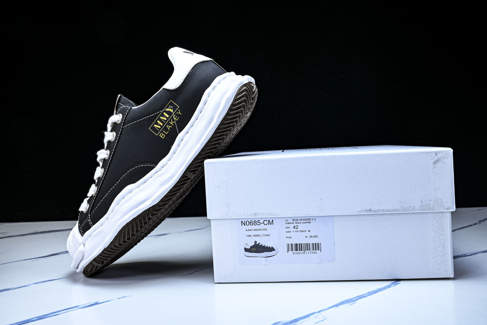 MMY 尺码35-46纯原版出品-MIHARA YASUHIRO 三原康裕 经典裸色帆布溶解鞋N0685