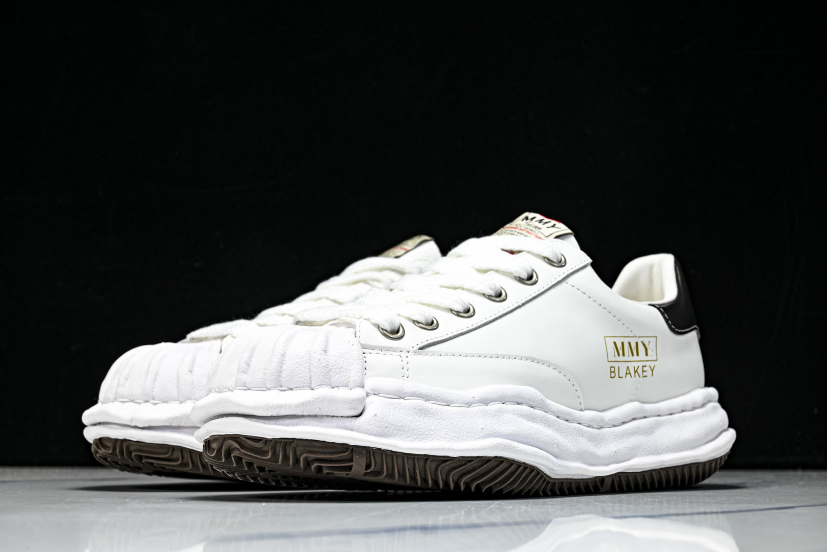 MMY 尺码35-46纯原版出品-MIHARA YASUHIRO 三原康裕 经典裸色帆布溶解鞋N0685