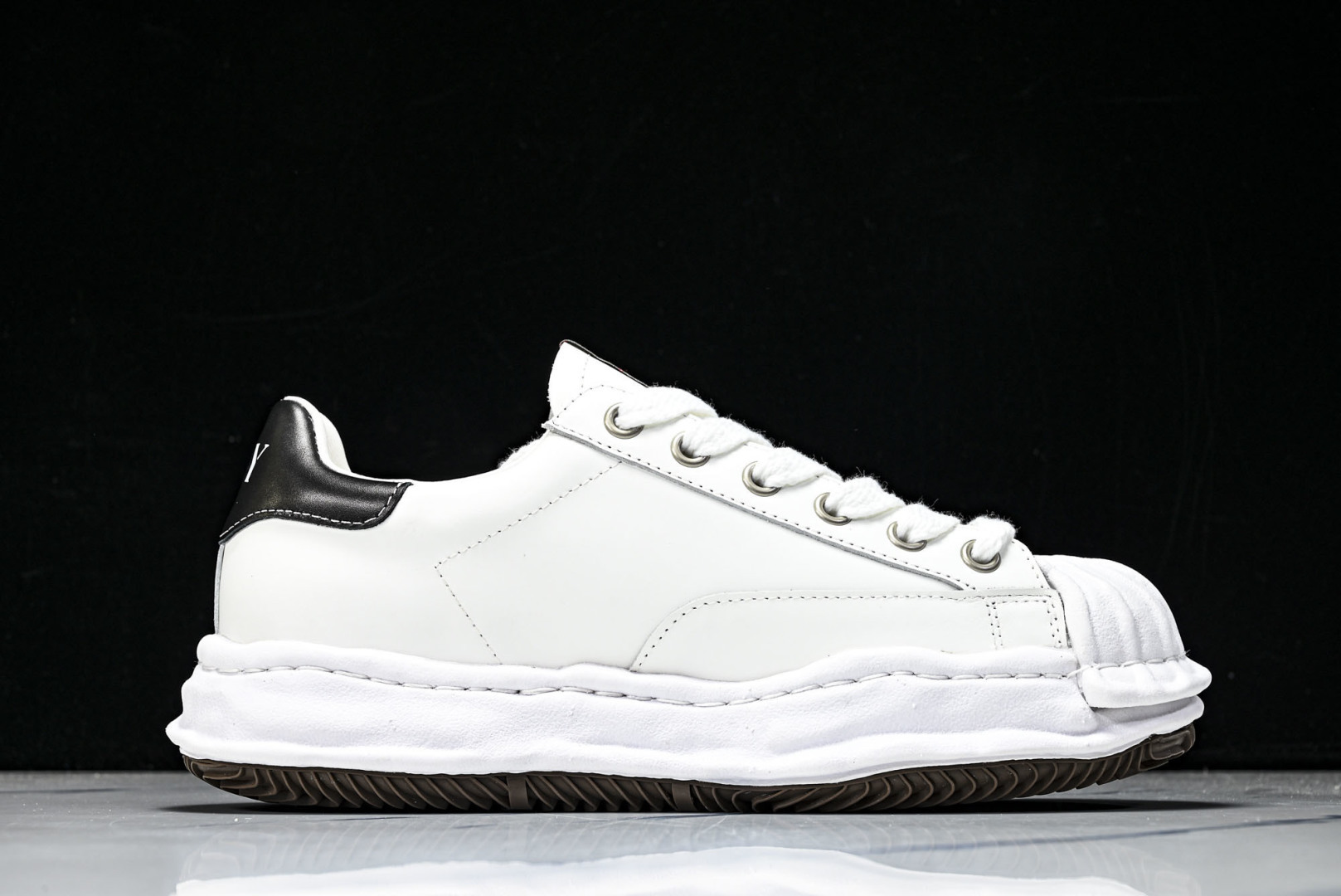 MMY 尺码35-46纯原版出品-MIHARA YASUHIRO 三原康裕 经典裸色帆布溶解鞋N0685