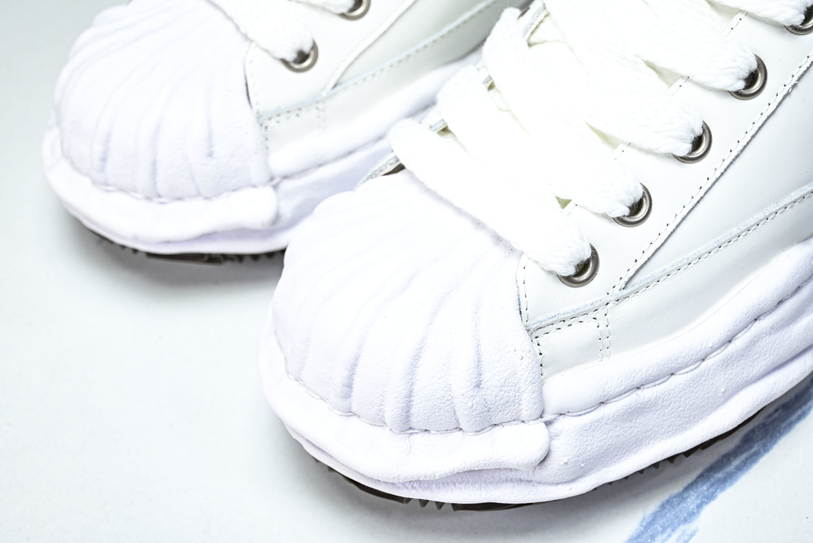 MMY 尺码35-46纯原版出品-MIHARA YASUHIRO 三原康裕 经典裸色帆布溶解鞋N0685