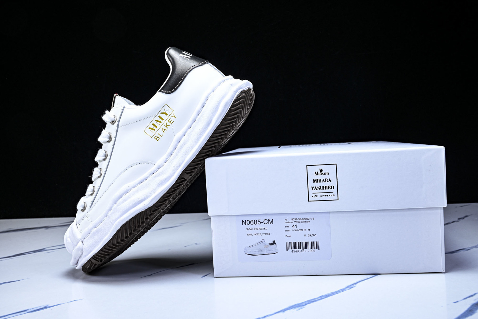 MMY 尺码35-46纯原版出品-MIHARA YASUHIRO 三原康裕 经典裸色帆布溶解鞋N0685