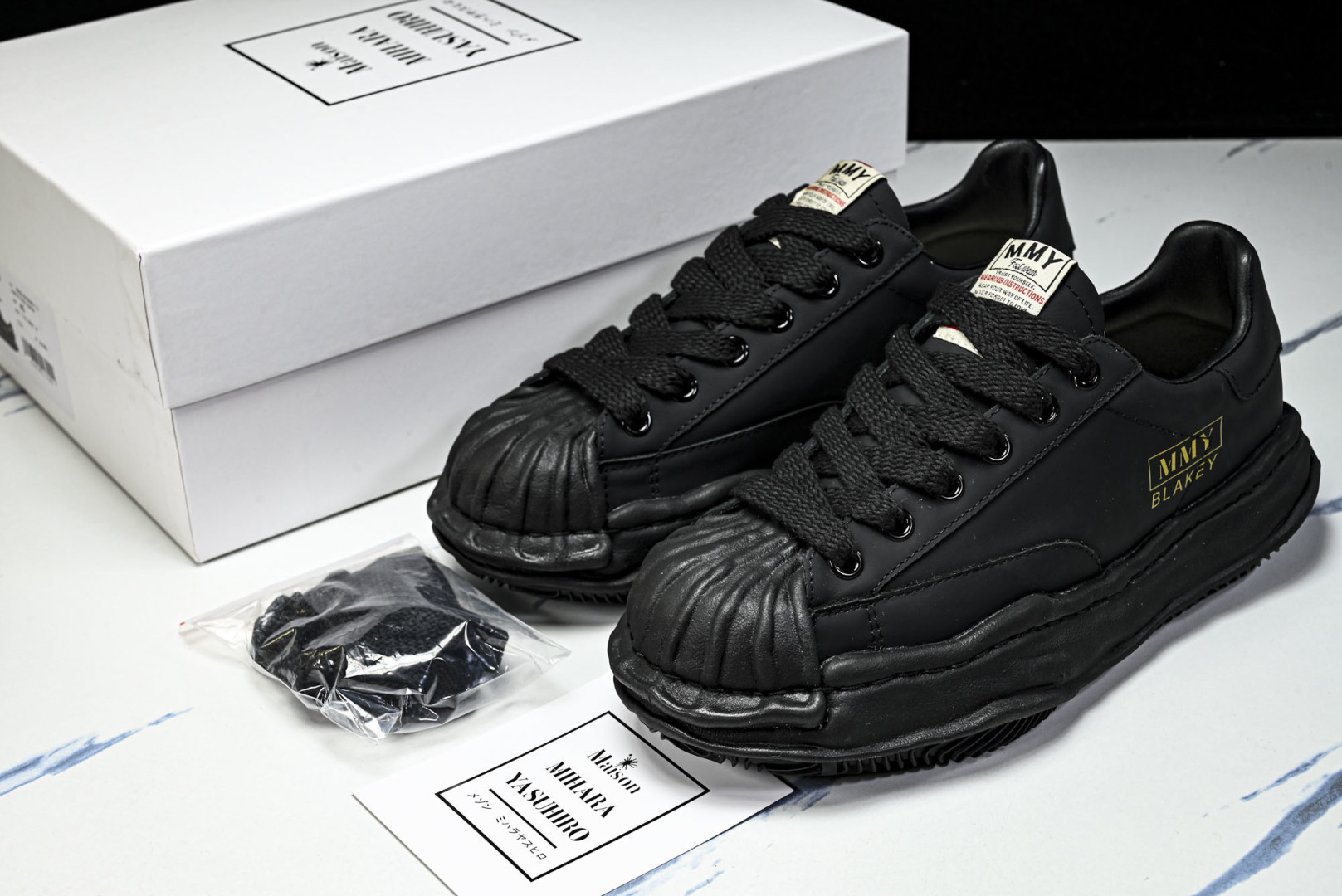 MMY 尺码35-46纯原版出品-MIHARA YASUHIRO 三原康裕 经典裸色帆布溶解鞋N0685