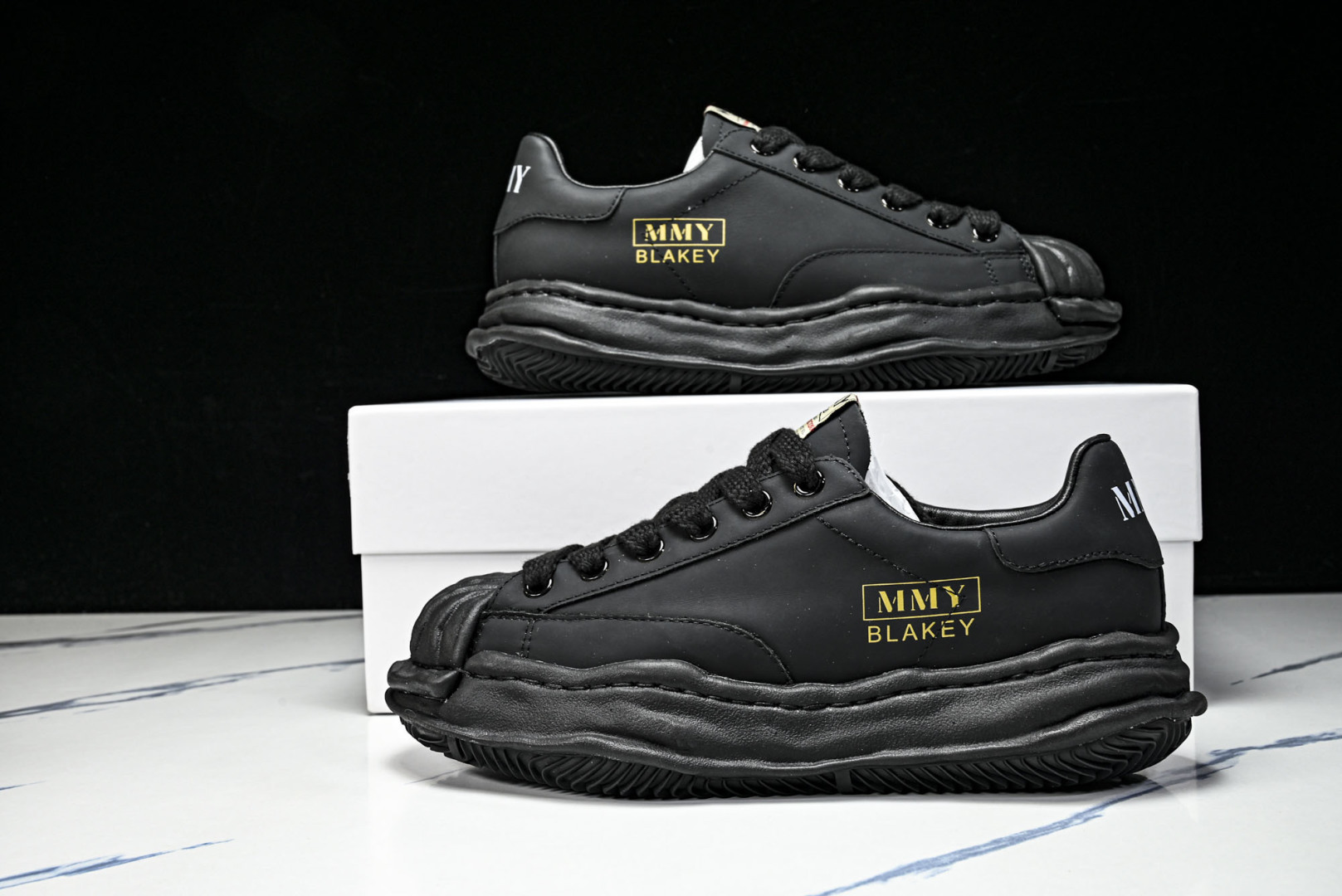 MMY 尺码35-46纯原版出品-MIHARA YASUHIRO 三原康裕 经典裸色帆布溶解鞋N0685