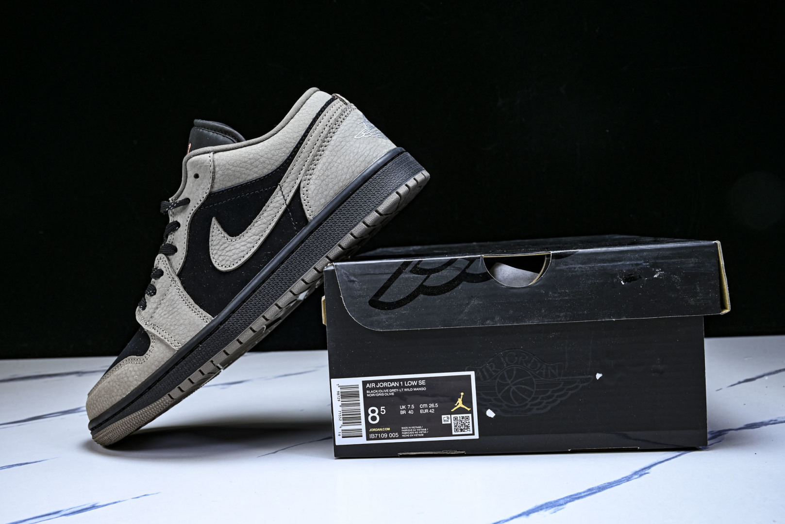 AJLow 尺码:35.5-46纯原版出品-Air Jordan 1 Low AJ1 乔1奶茶摩卡 低邦