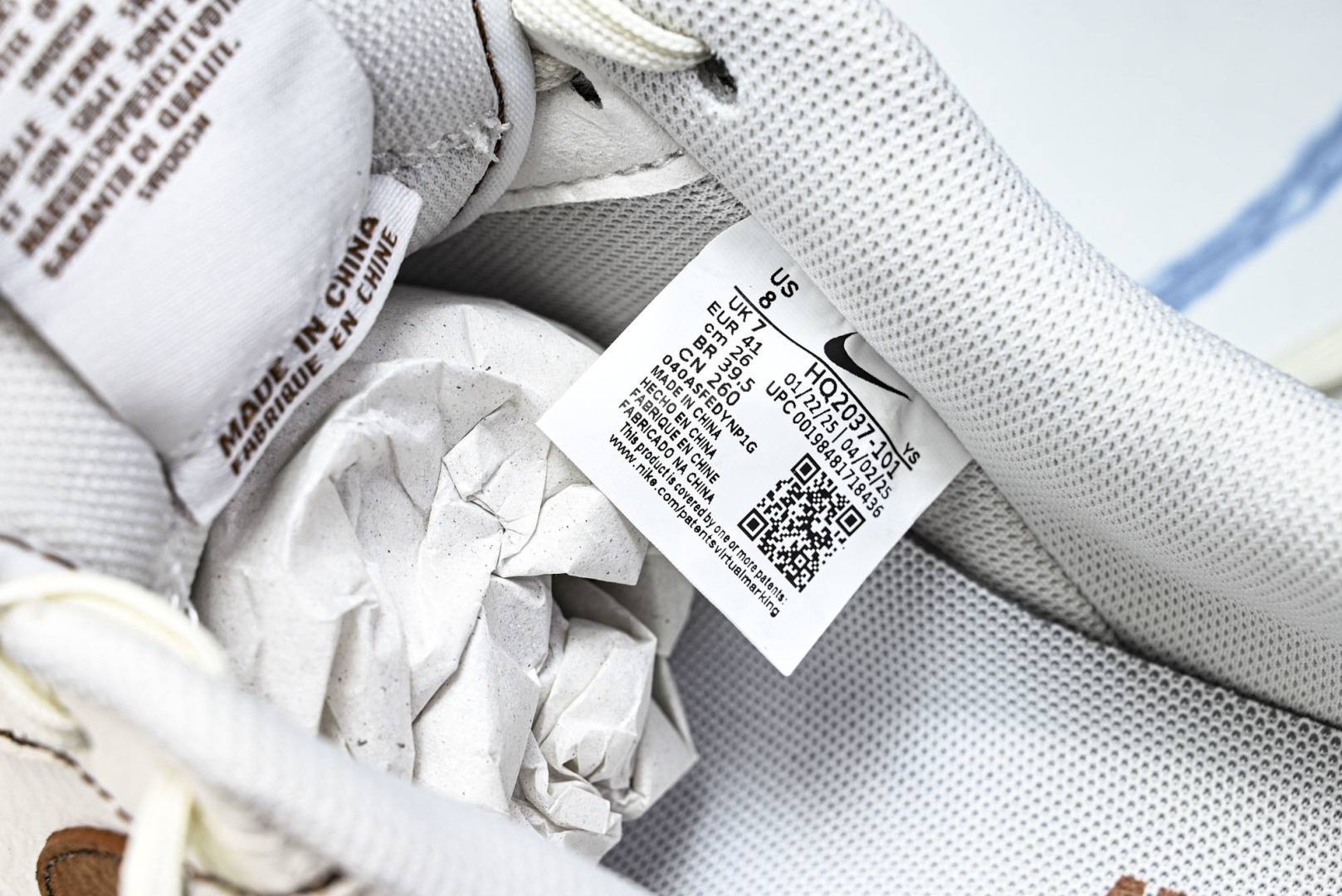 (MAX)NK Air Force 1'07 Low 空军一号低帮休闲板鞋 HQ2037-10135.5