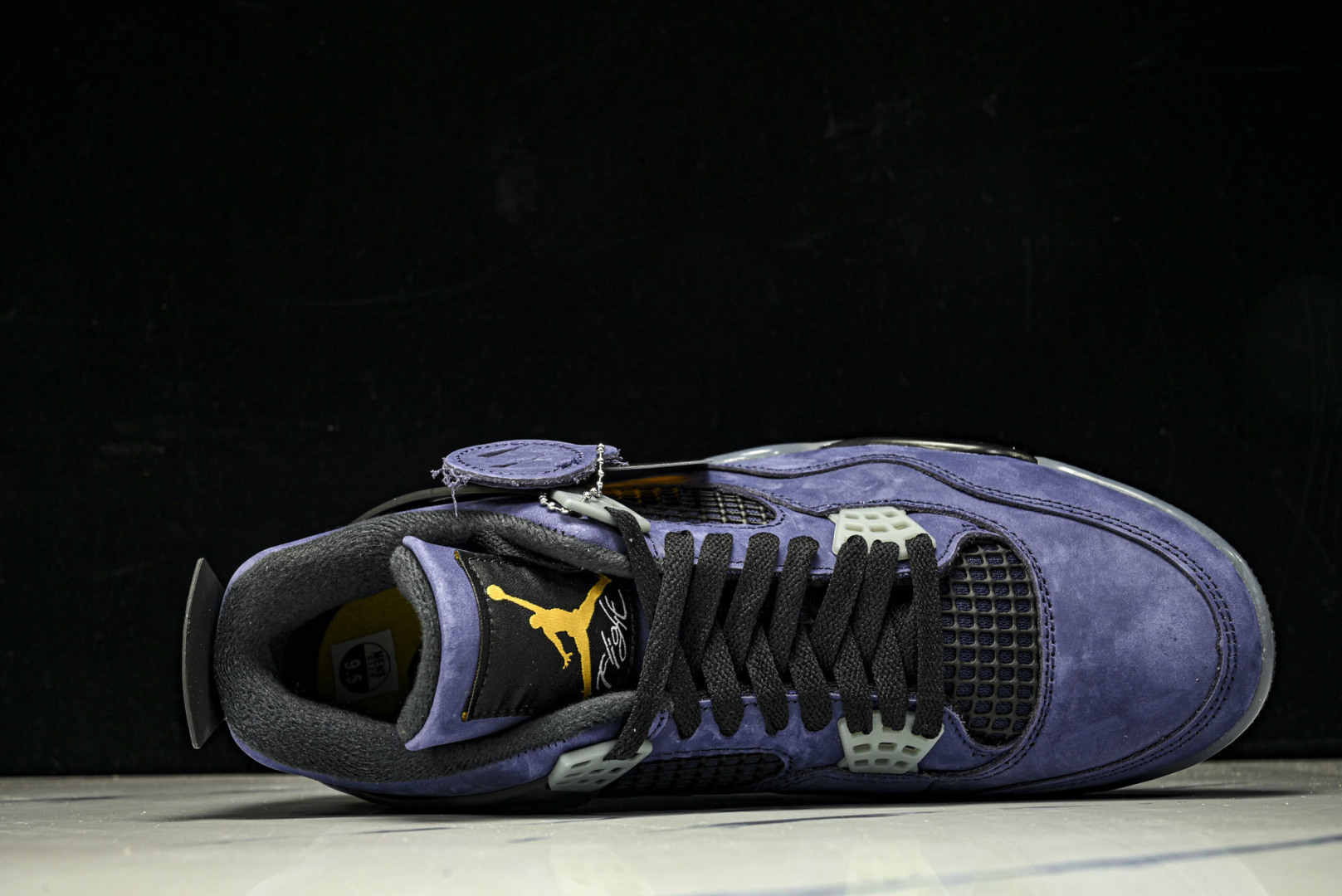 AJ4 尺码36-47.5纯原版出品-Air Jordan 4 Retro Lakers AJ4 乔4湖