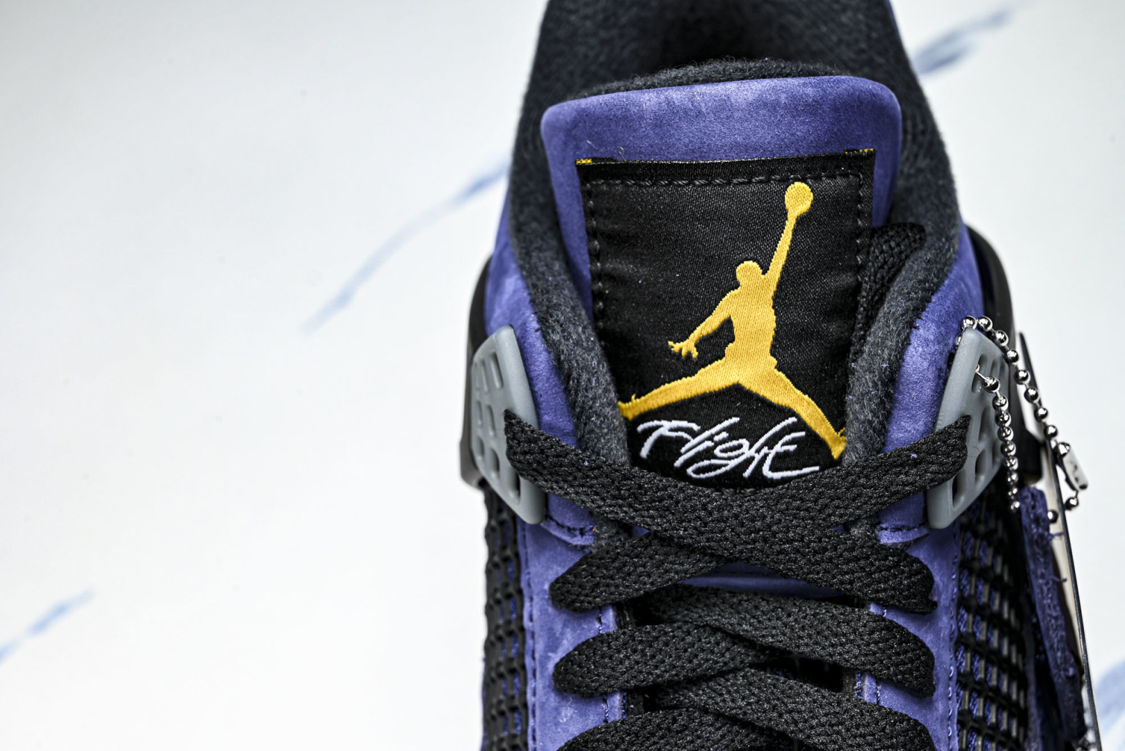 AJ4 尺码36-47.5纯原版出品-Air Jordan 4 Retro Lakers AJ4 乔4湖