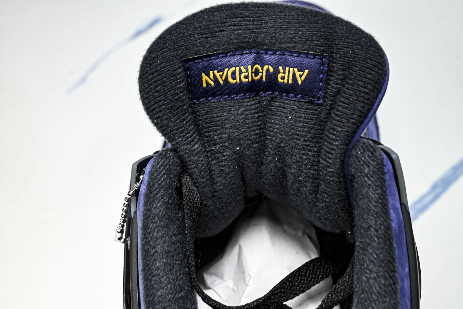 AJ4 尺码36-47.5纯原版出品-Air Jordan 4 Retro Lakers AJ4 乔4湖