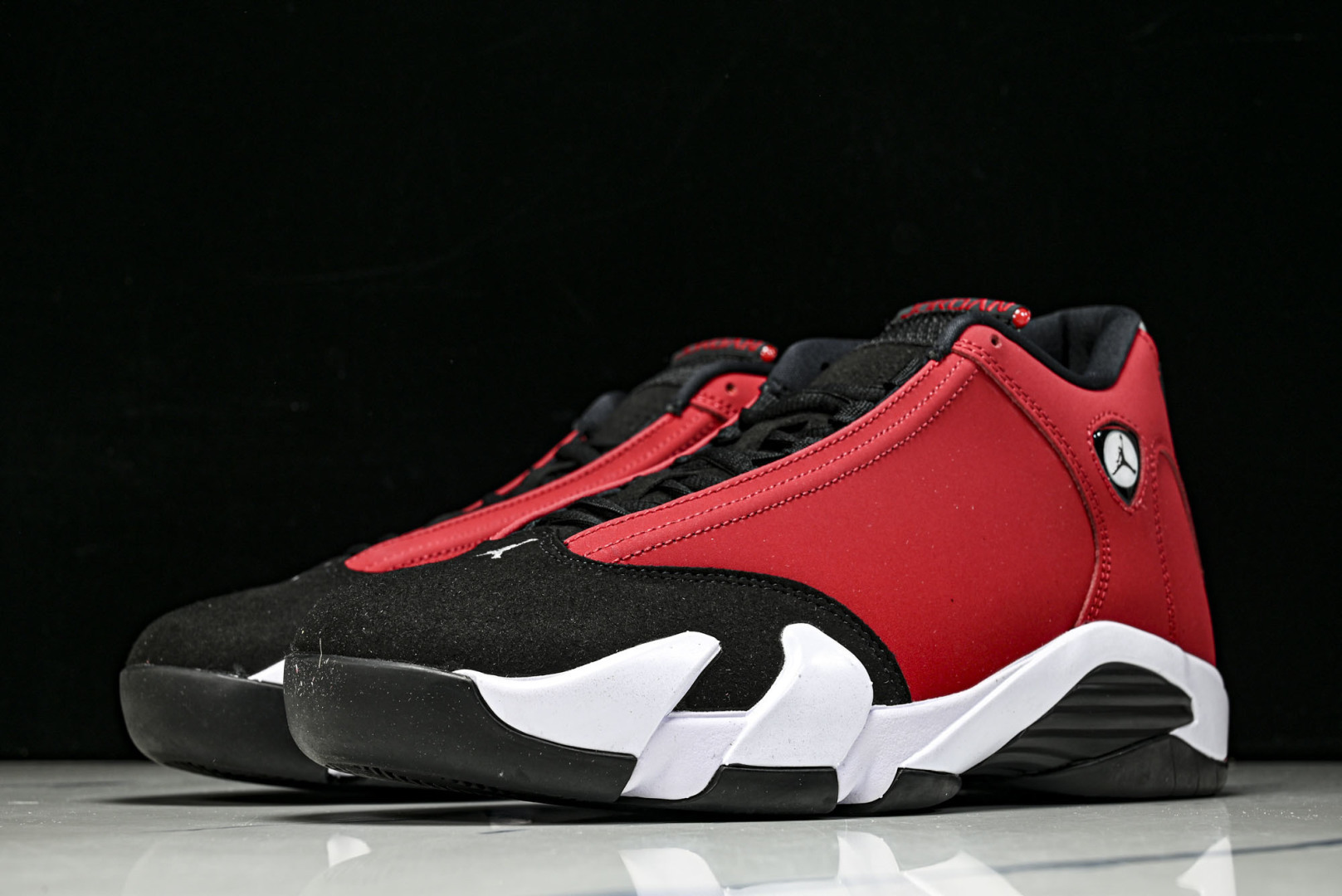 AJ14 EUR:40-47.5纯原版出品-Air Jordan 14 Retro Gym Red To