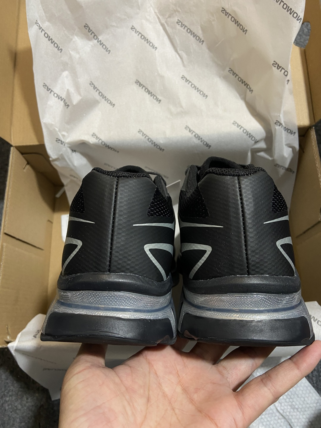 MM6 Maison Margiela x SALOMON 萨洛蒙 XT-6网布绒面革 舒适 低帮 生活