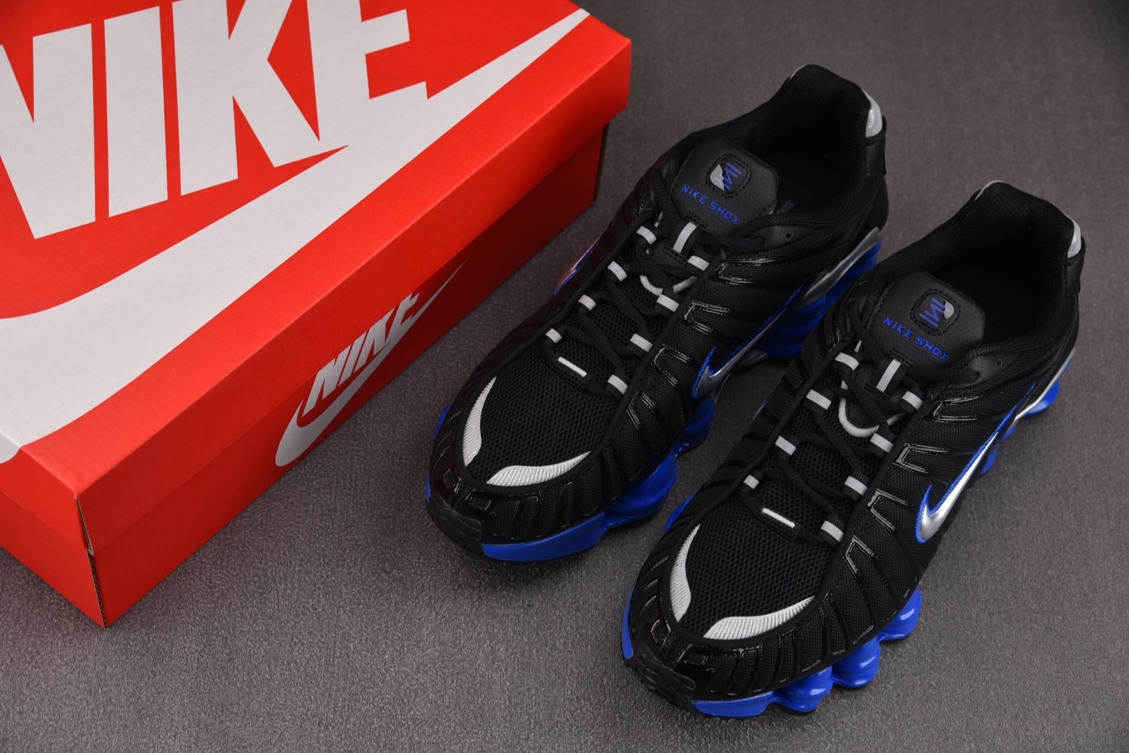 MAX EUR:39-47.5纯原-NK Shox TL 黑蓝 CN0151-004 YZ039尺码：3