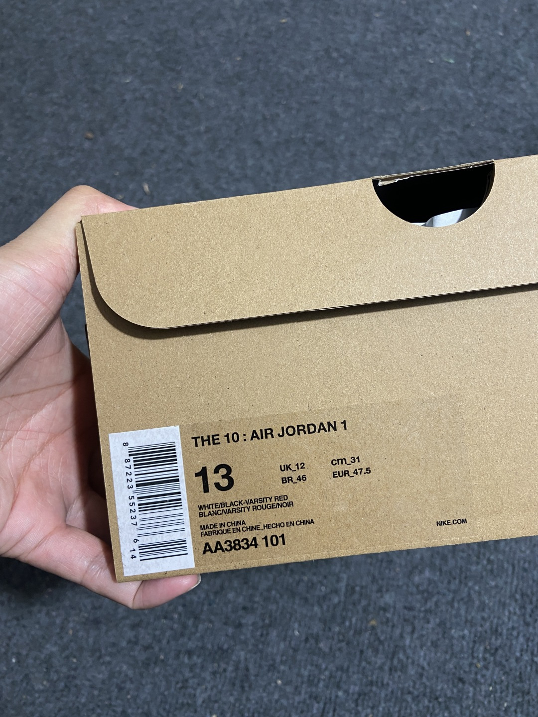 AJ1 OW芝加哥 鞋码：36-47.5P：570 47.5码样品纯原-Air Jordan 1 Off