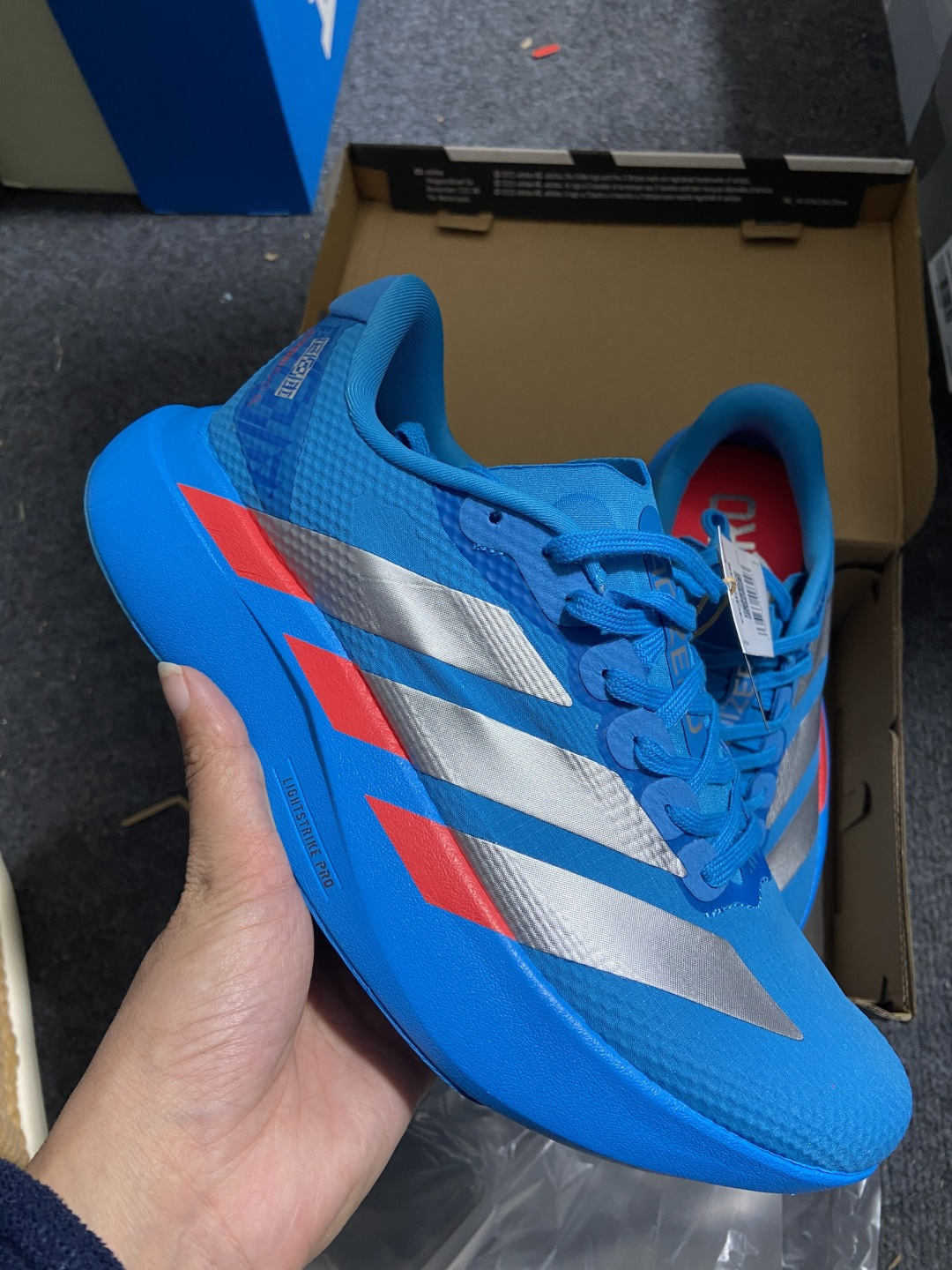 AD EUR:36-45P:330纯原-AD Adizero Evo SL 2 蓝灰 JR2023 YZ