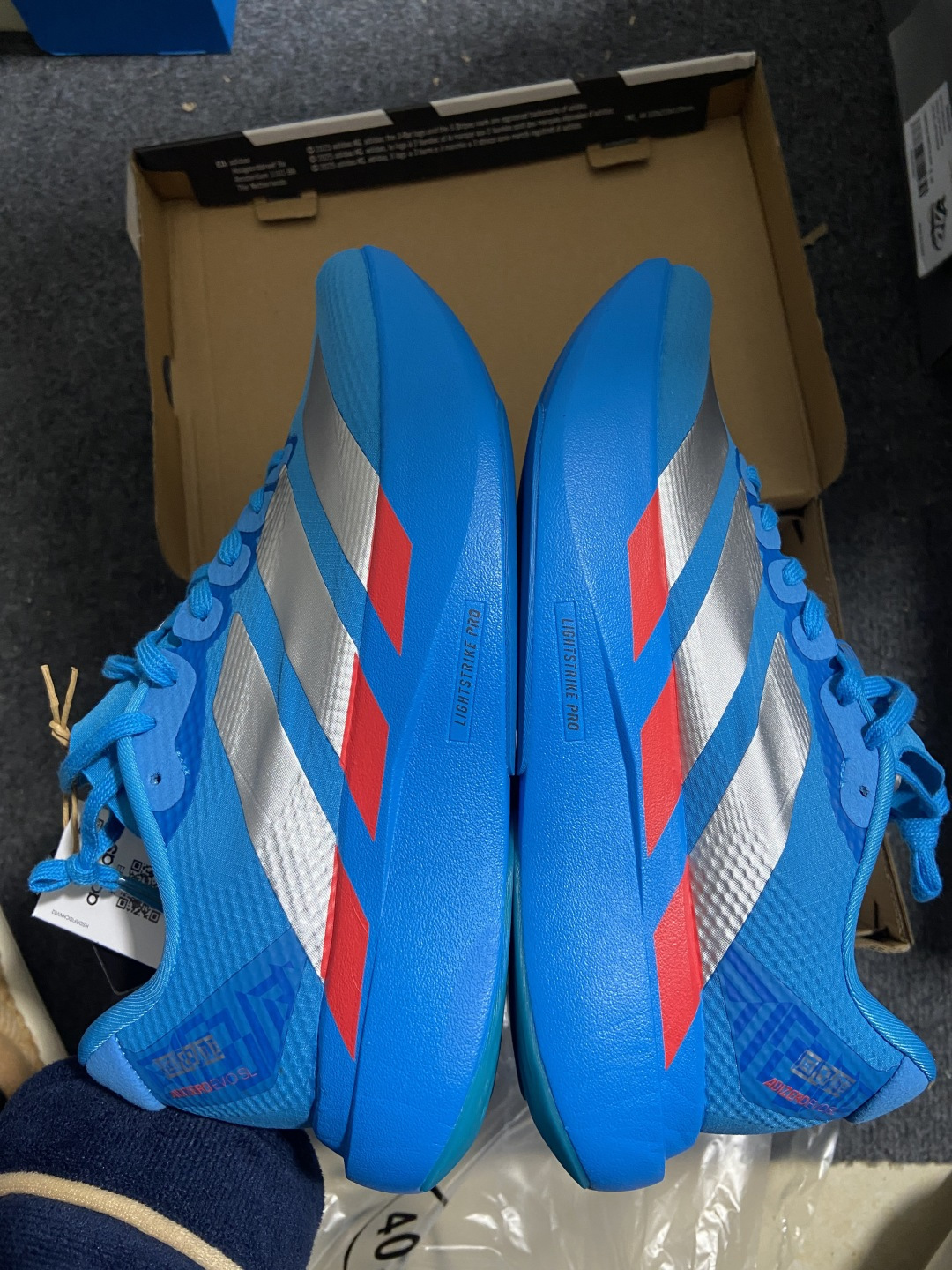 AD EUR:36-45P:330纯原-AD Adizero Evo SL 2 蓝灰 JR2023 YZ