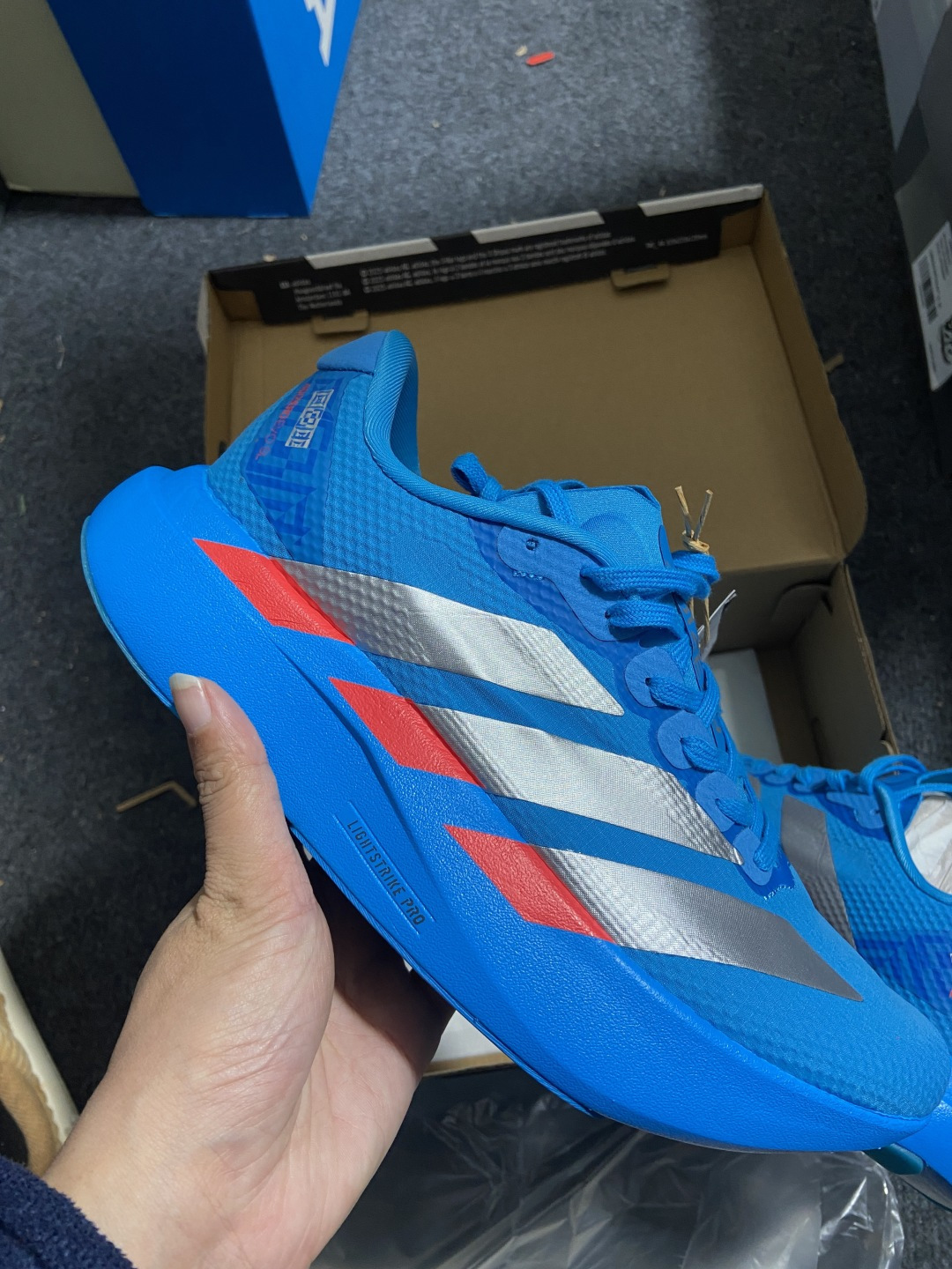 AD EUR:36-45P:330纯原-AD Adizero Evo SL 2 蓝灰 JR2023 YZ
