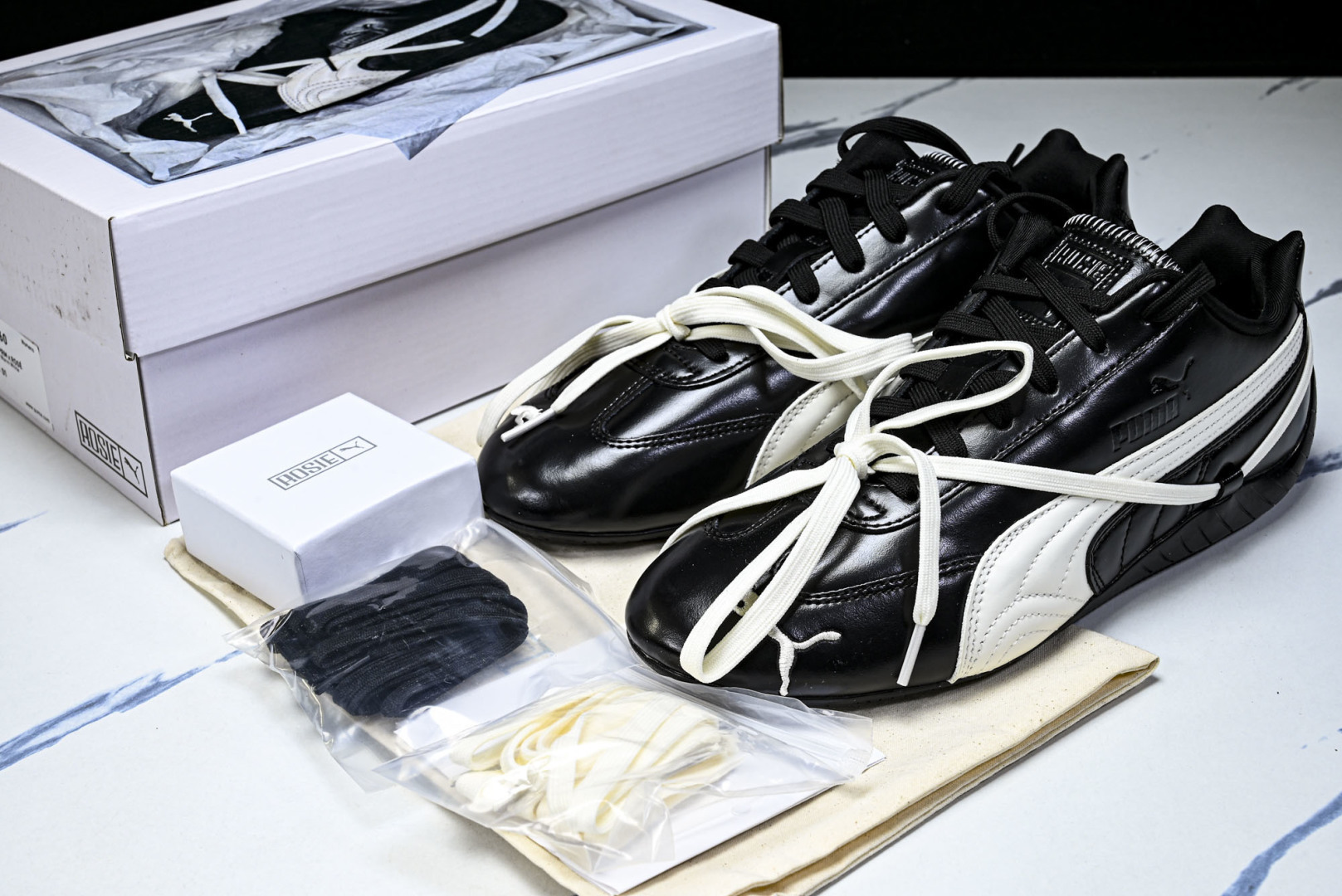 彪马Puma 尺码:36-45纯原出品-Rose x Puma Speedcat 黑色 -01 YZ02