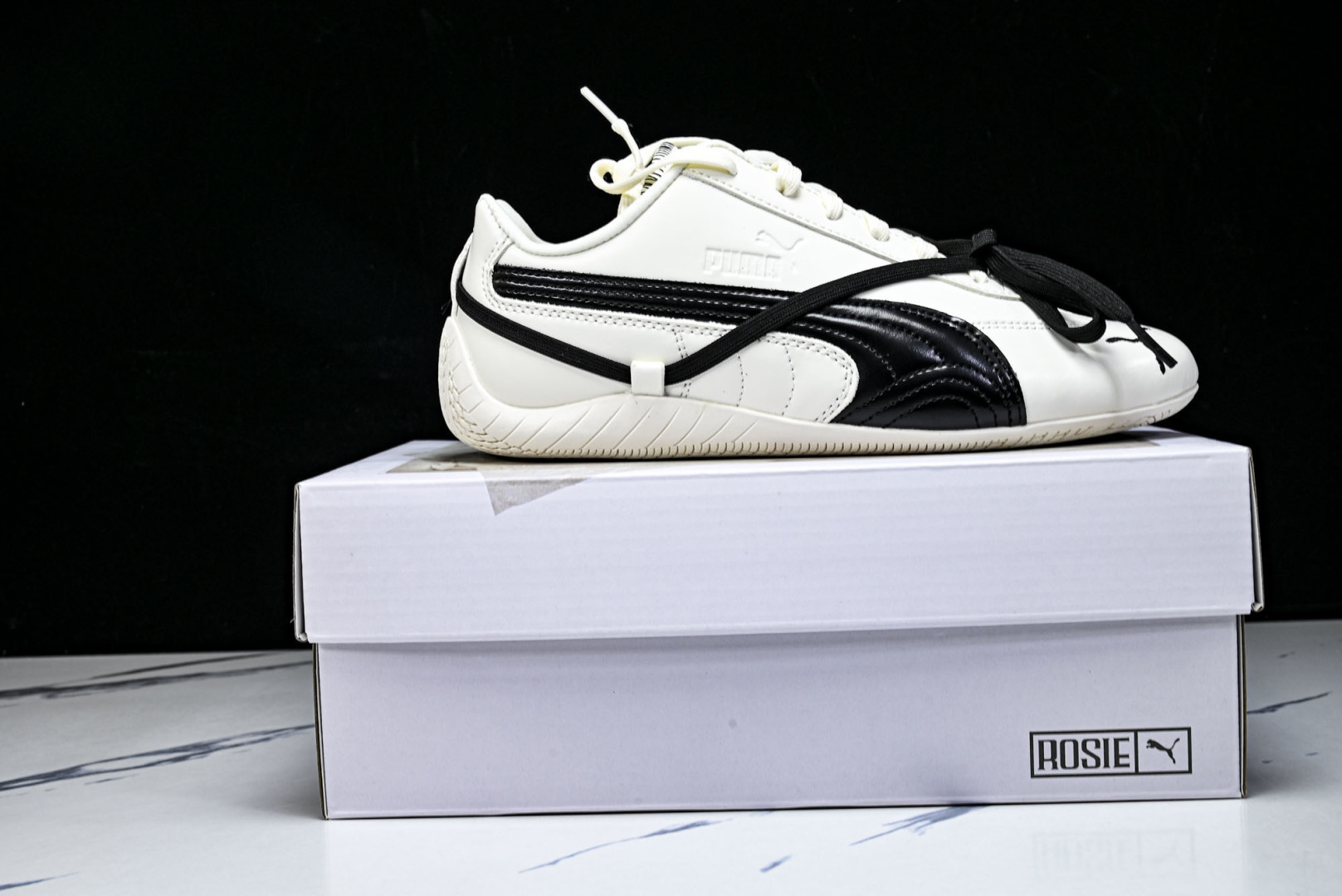彪马Puma 尺码:36-45纯原出品-Rose x Puma Speedcat 白黑-01 YZ020