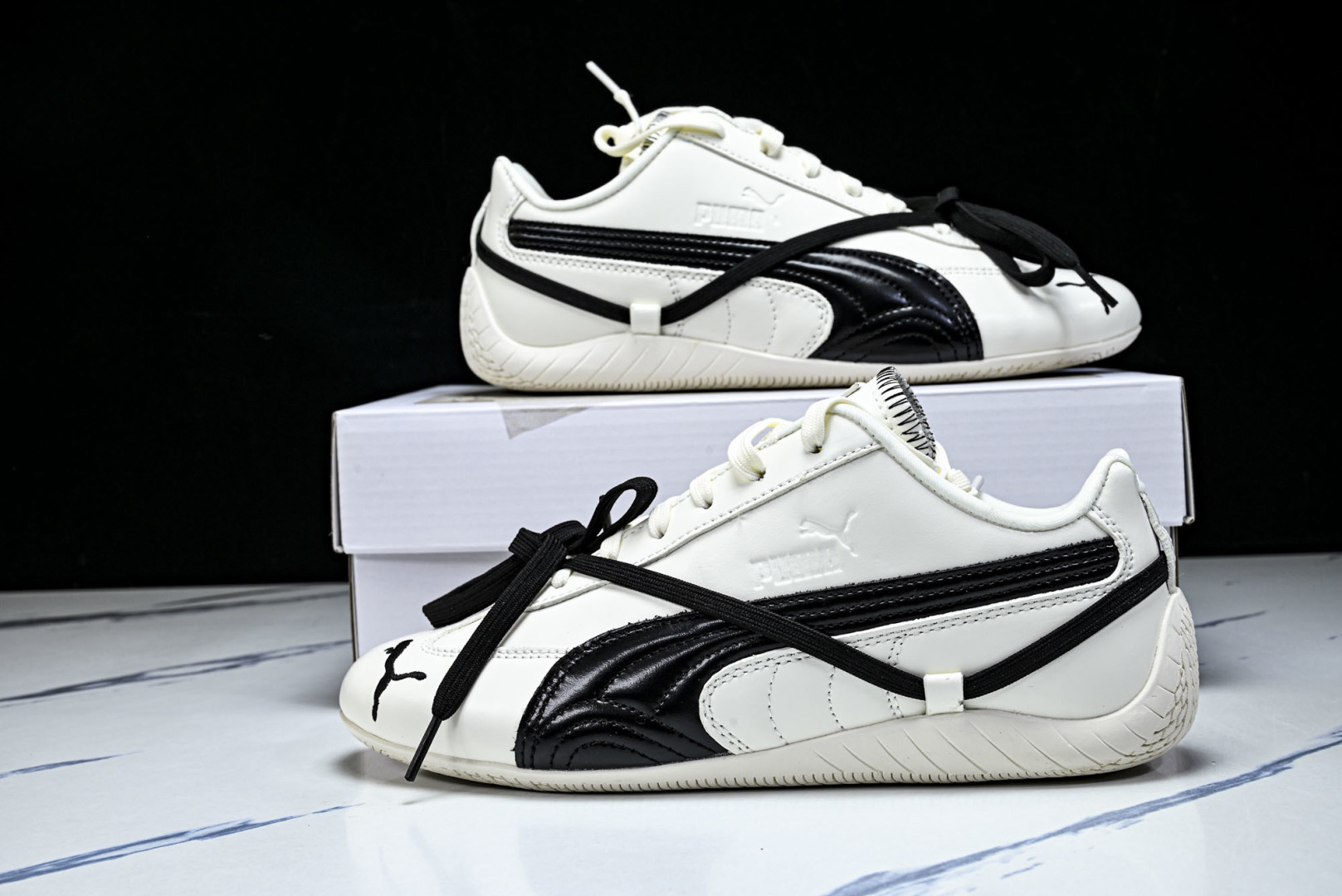彪马Puma 尺码:36-45纯原出品-Rose x Puma Speedcat 白黑-01 YZ020