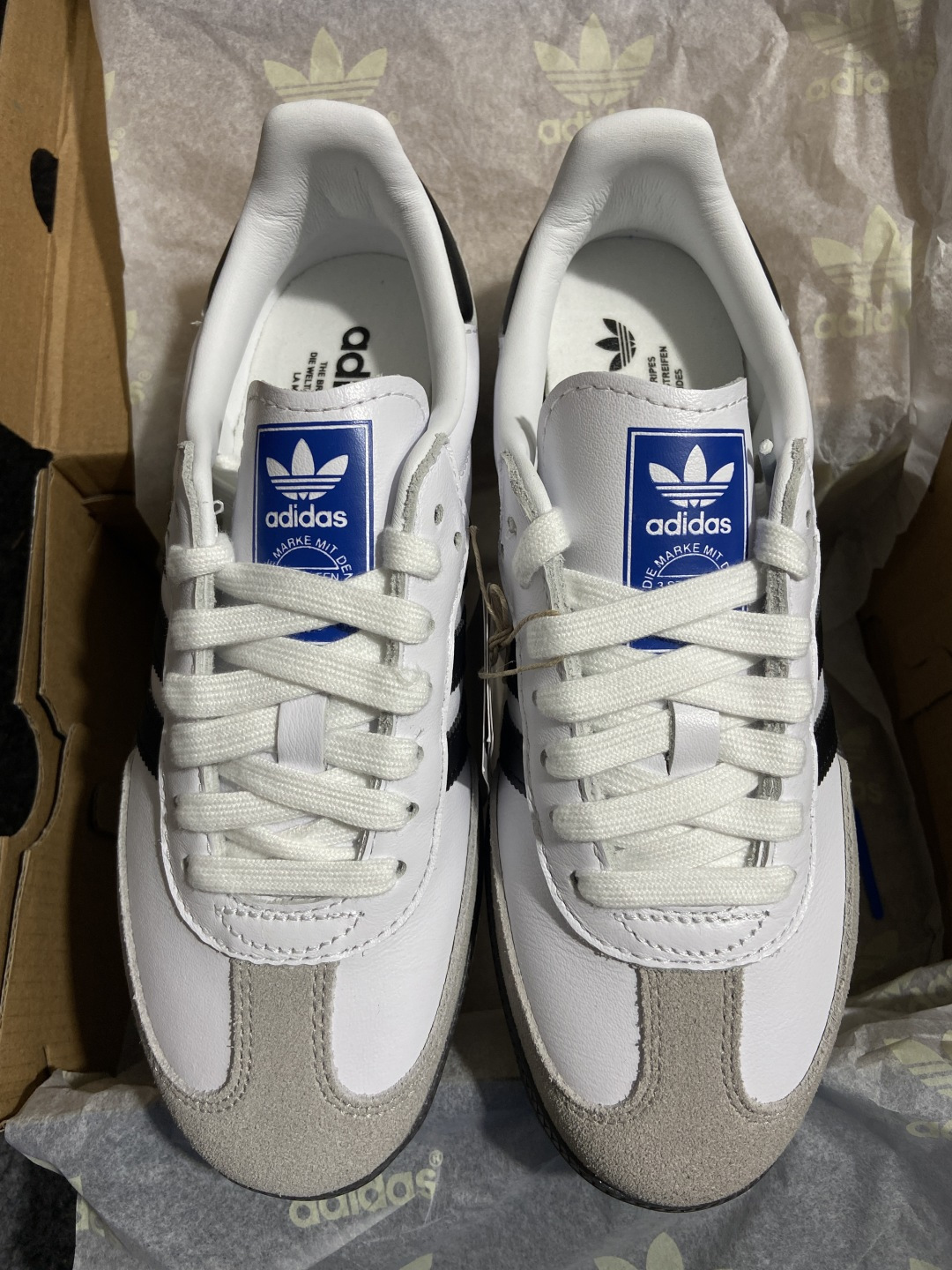 AD Originals 德训 三叶草 SAMBA OG 男女休闲板鞋 B75806 尺寸 36 36⅔