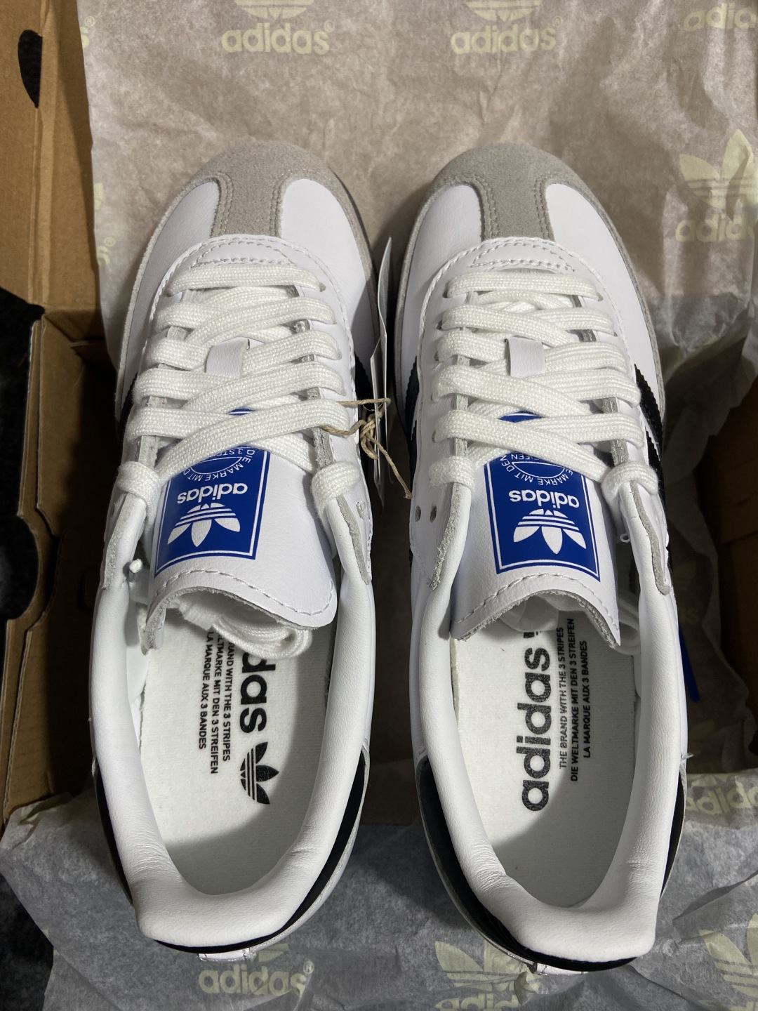 AD Originals 德训 三叶草 SAMBA OG 男女休闲板鞋 B75806 尺寸 36 36⅔