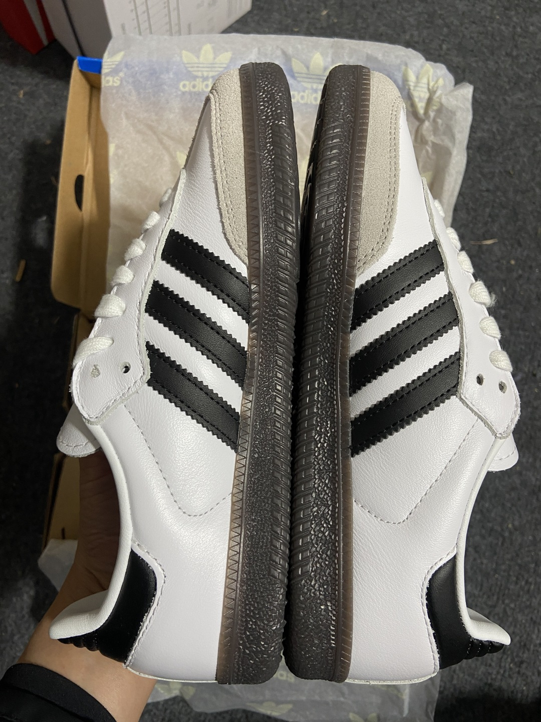 AD Originals 德训 三叶草 SAMBA OG 男女休闲板鞋 B75806 尺寸 36 36⅔