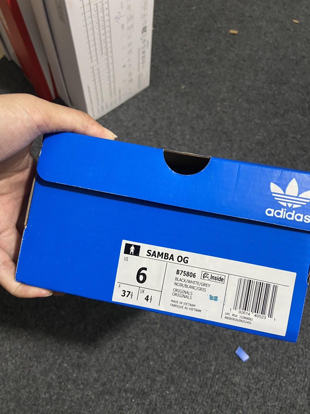 AD Originals 德训 三叶草 SAMBA OG 男女休闲板鞋 B75806 尺寸 36 36⅔